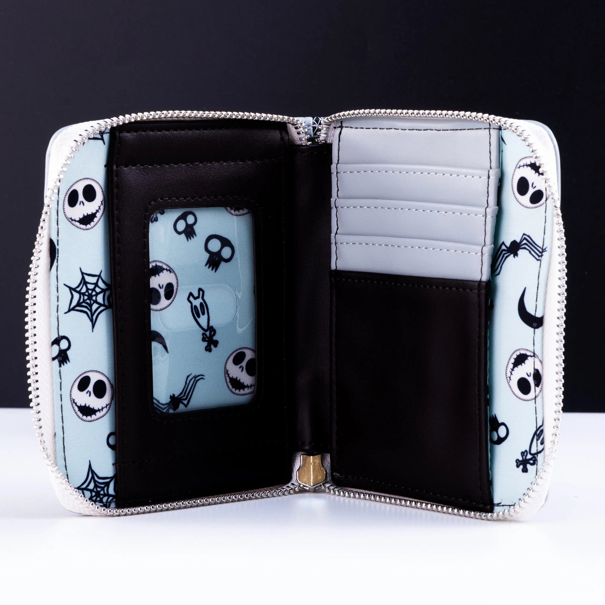 Loungefly x The Nightmare Before Christmas Jack and Zero Sequin Wallet - Image 3