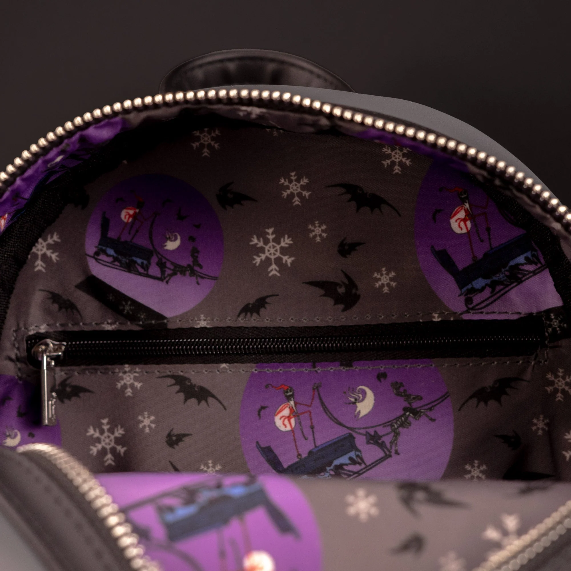 Loungefly x The Nightmare Before Christmas Jack and Zero Sleigh Ride Mini Backpack - Image 7