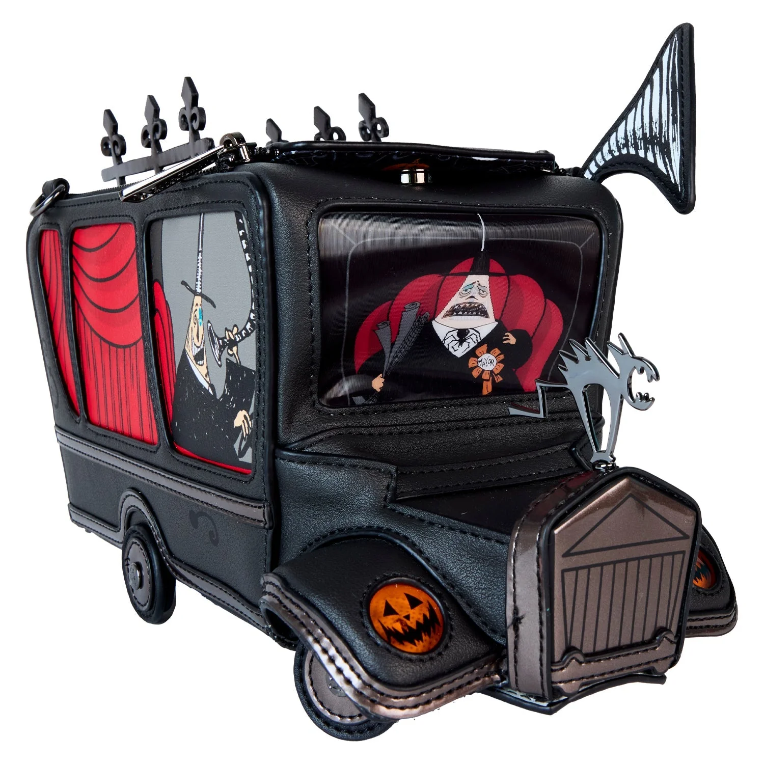 Loungefly x The Nightmare Before Christmas Mayor Car Figural Crossbody Bag - Image 3