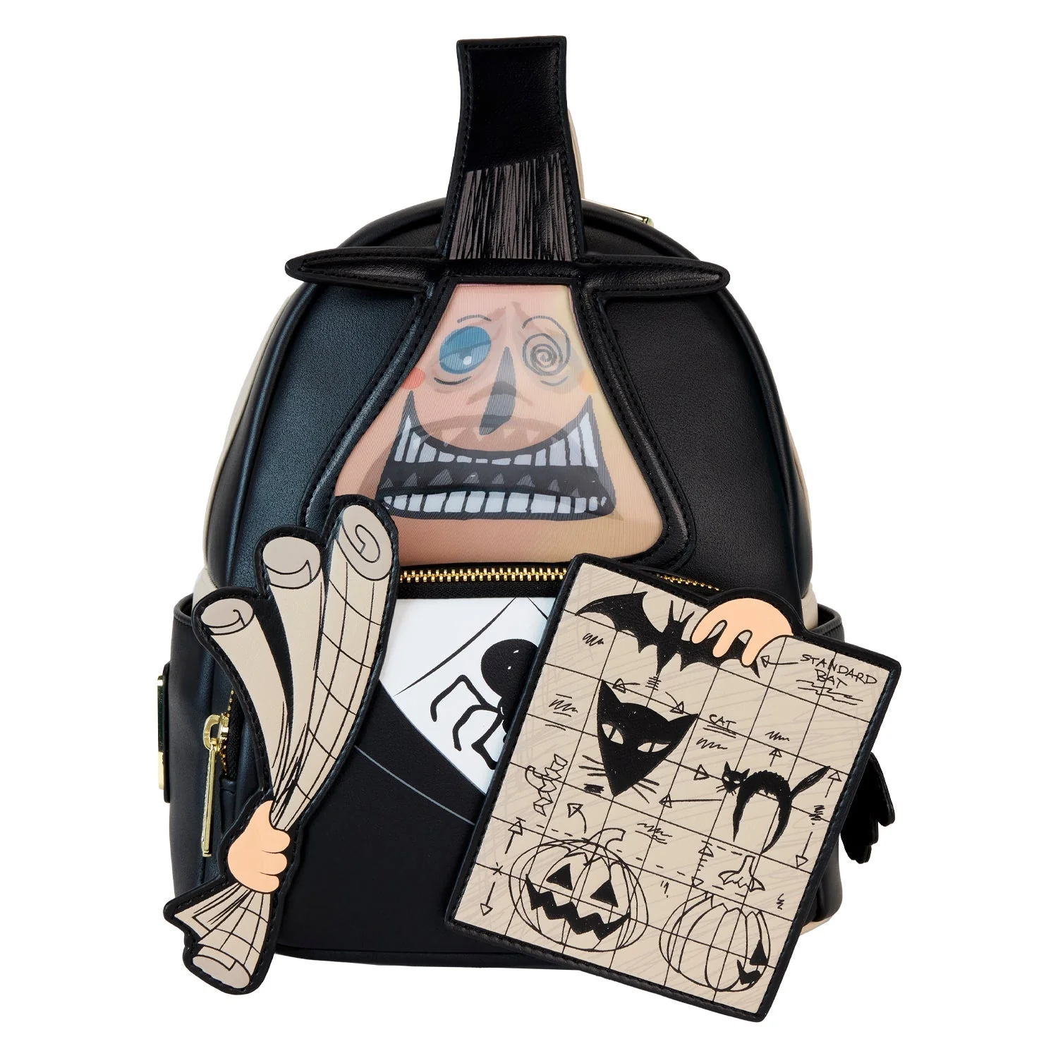 Loungefly x The Nightmare Before Christmas Mayor With Halloween Plans Cosplay Mini Backpack - Image 2