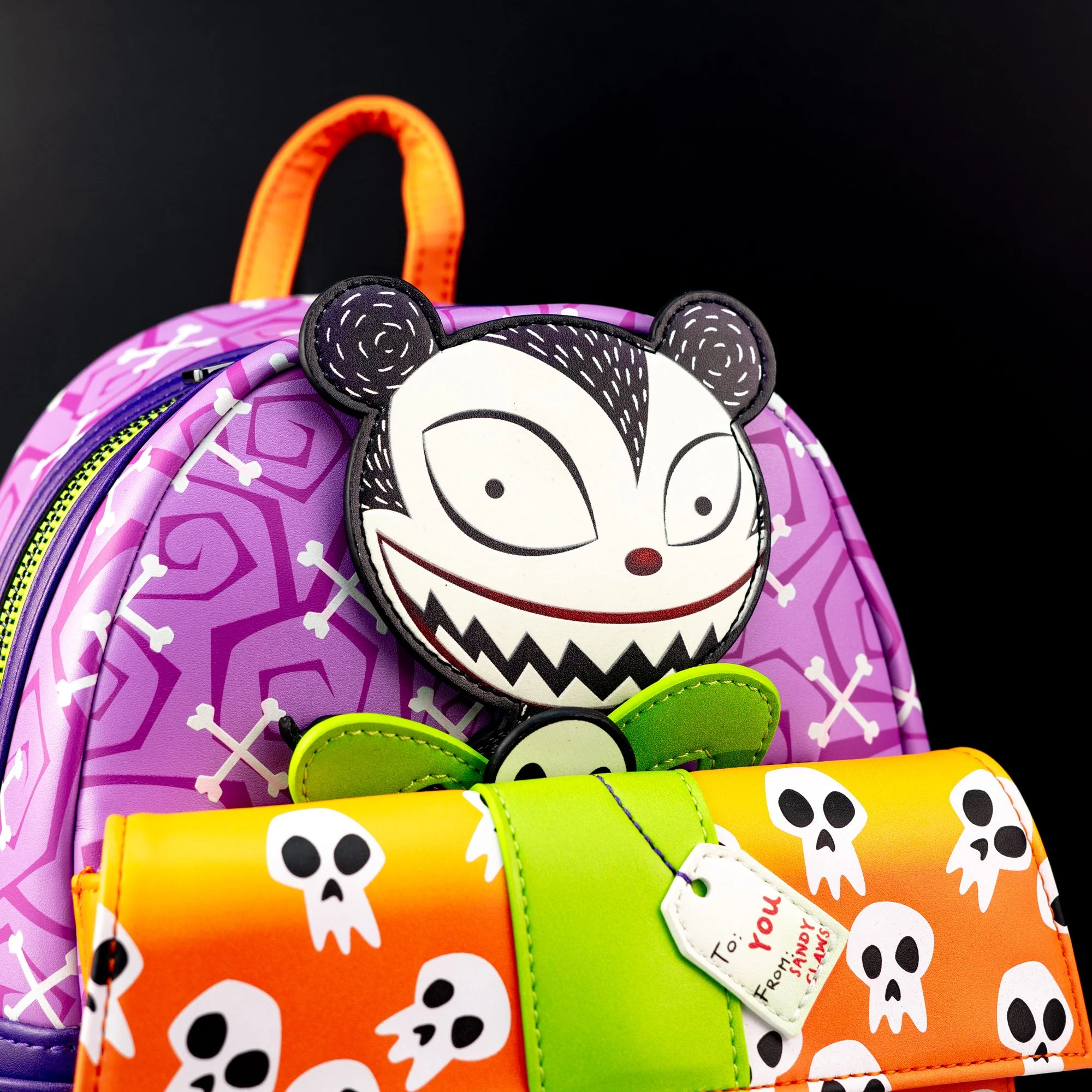 Loungefly x The Nightmare Before Christmas Scary Teddy Present Mini Backpack - Image 2