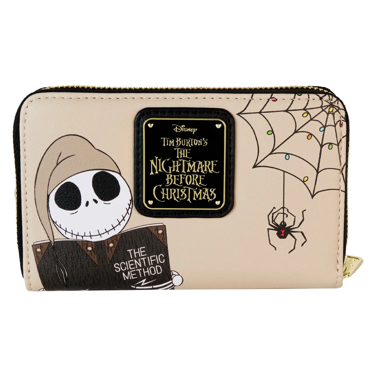 Loungefly x The Nightmare Before Christmas Scientific Method Book  Zip Around Wallet - Image 2