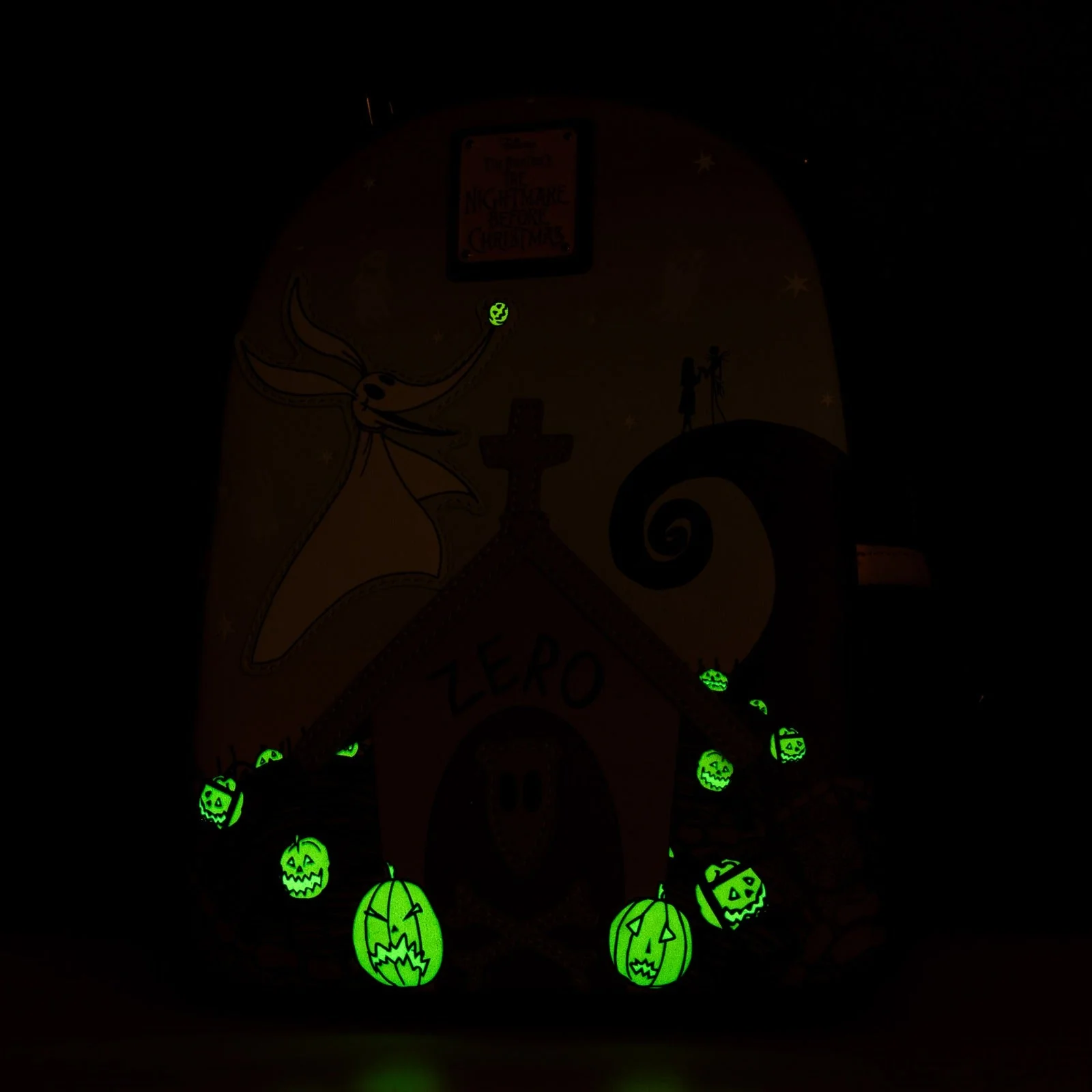 Loungefly x The Nightmare Before Christmas Zero Graveyard Mini Backpack - Image 2