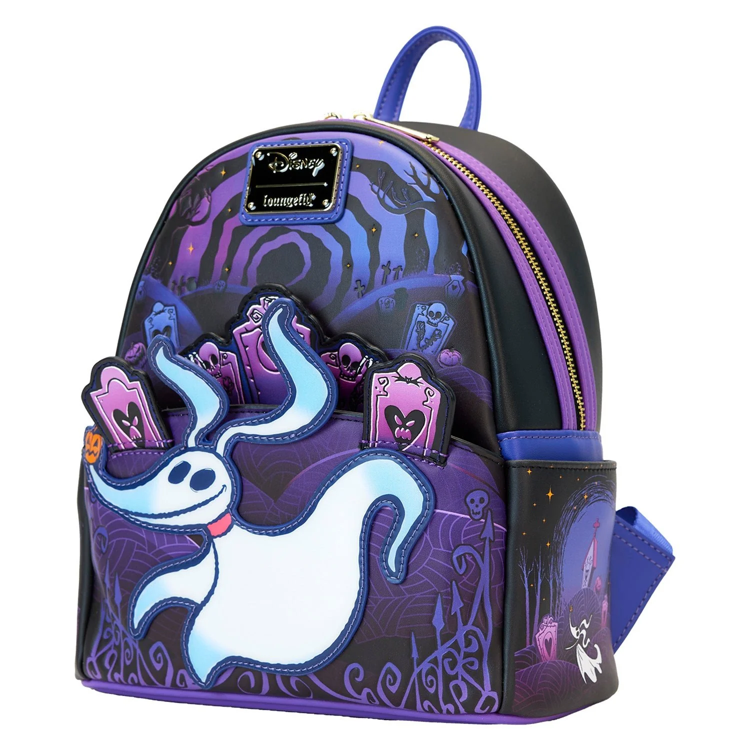 Loungefly x The Nightmare Before Christmas Zero Mini Backpack - Image 6
