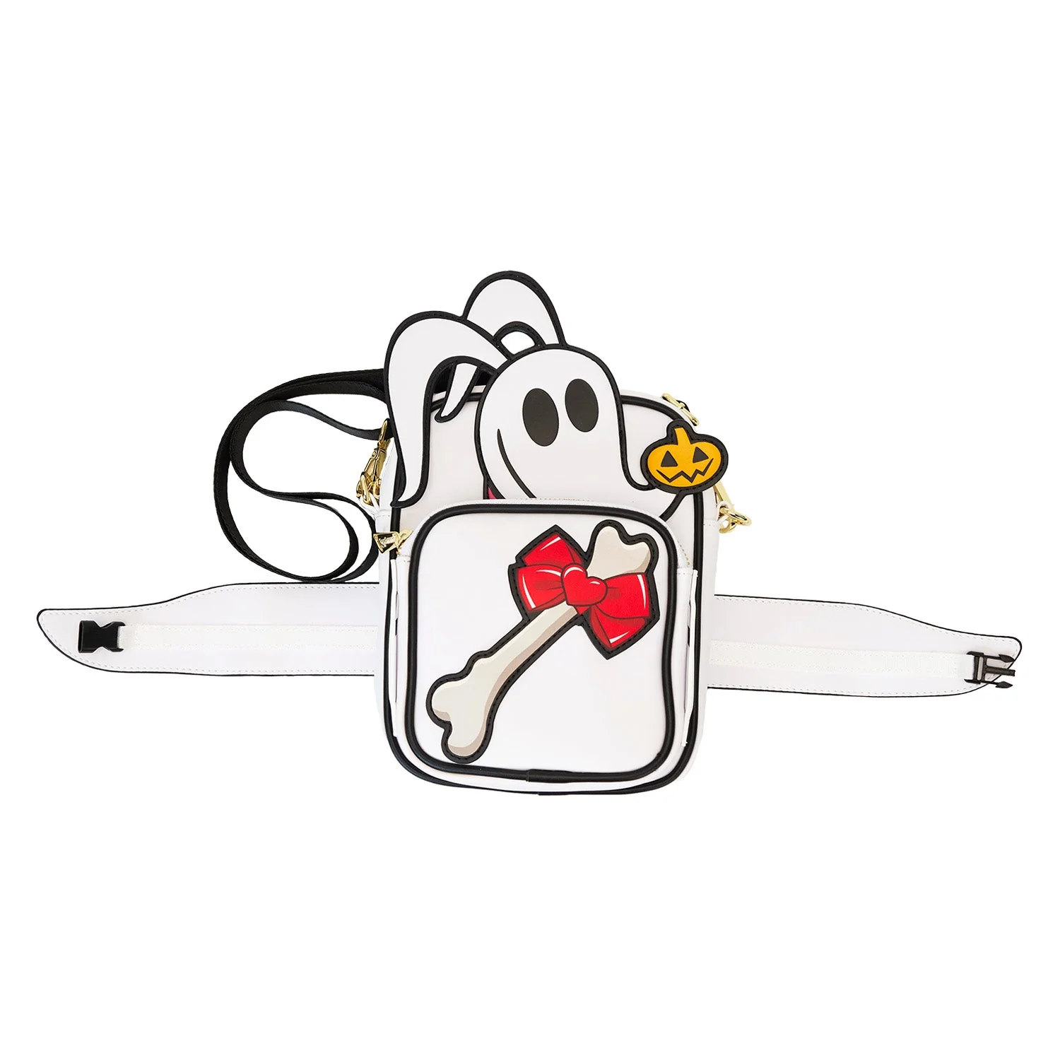 Loungefly x The Nightmare Before Christmas Zero Passport Crossbuddies Bag - Image 12