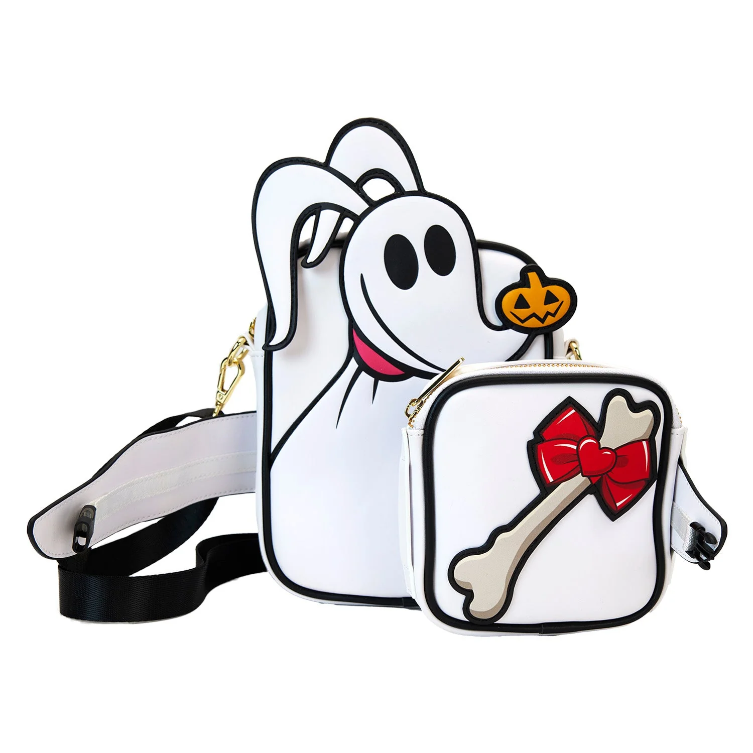 Loungefly x The Nightmare Before Christmas Zero Passport Crossbuddies Bag - Image 13