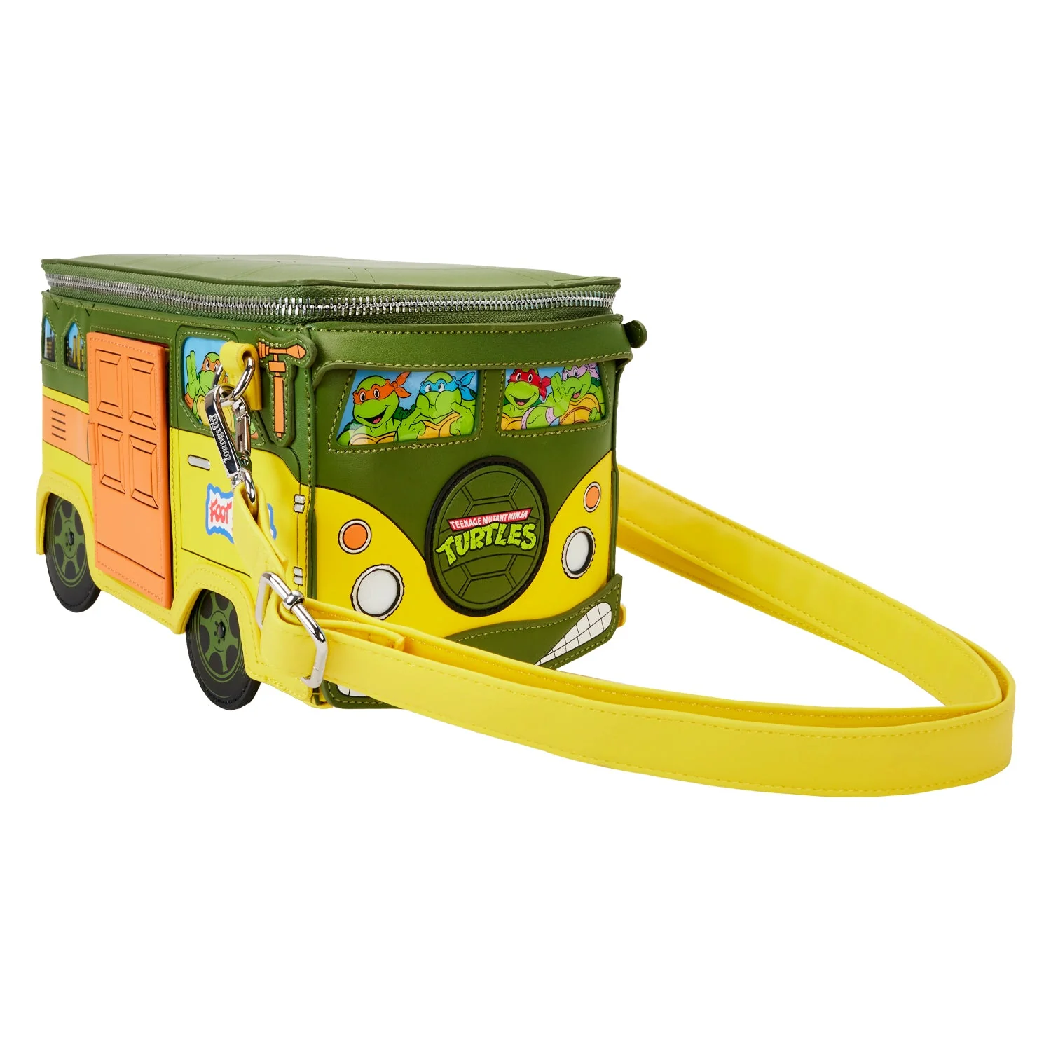 Loungefly x TMNT 40th Anniversary Party Wagon Figural Crossbody Bag - Image 3