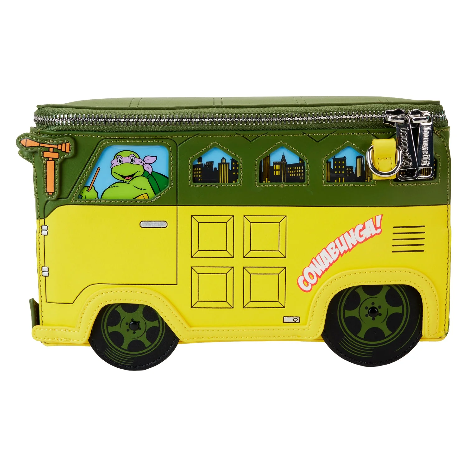 Loungefly x TMNT 40th Anniversary Party Wagon Figural Crossbody Bag - Image 5