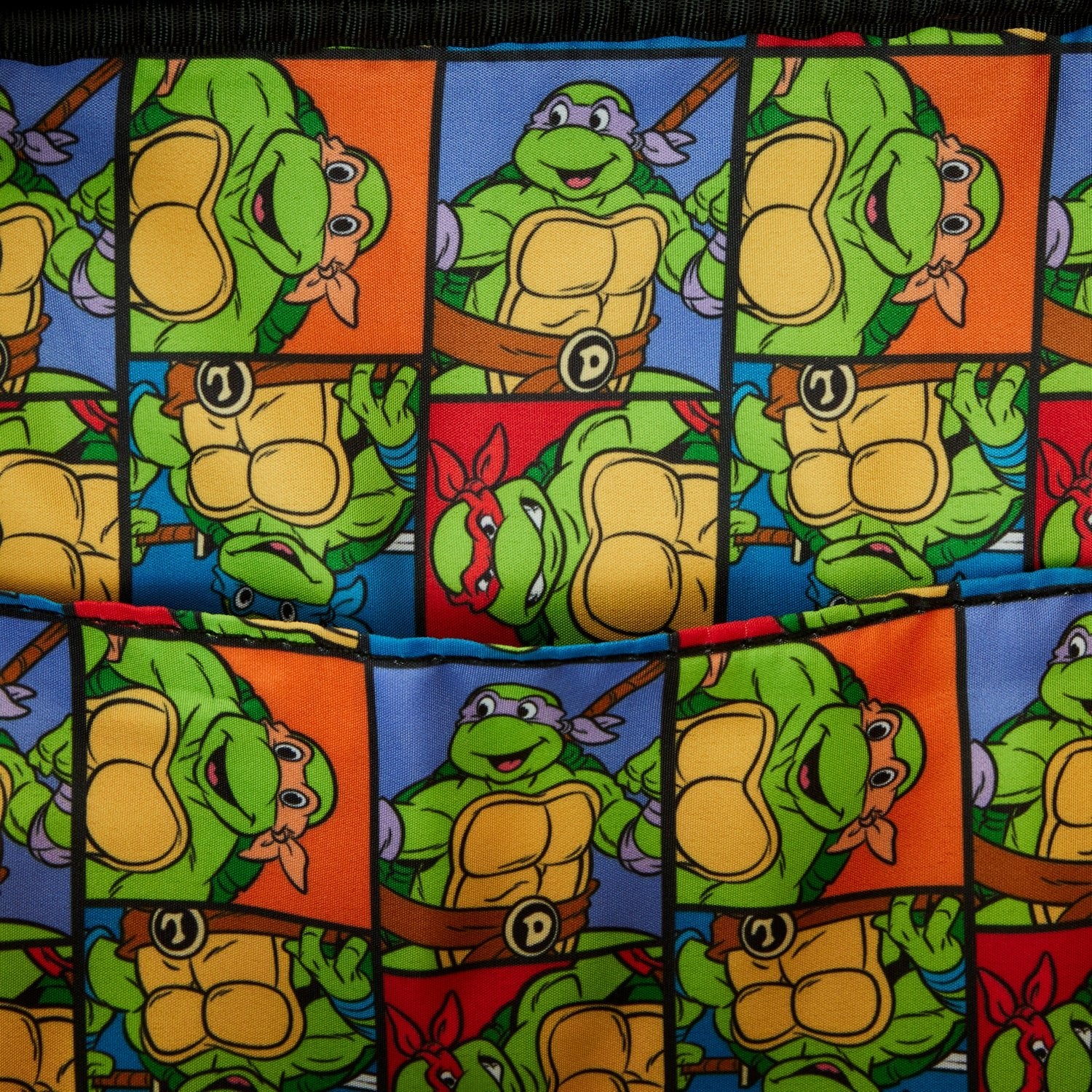 Loungefly x TMNT 40th Anniversary Vintage Arcade Mini Backpack - Image 8
