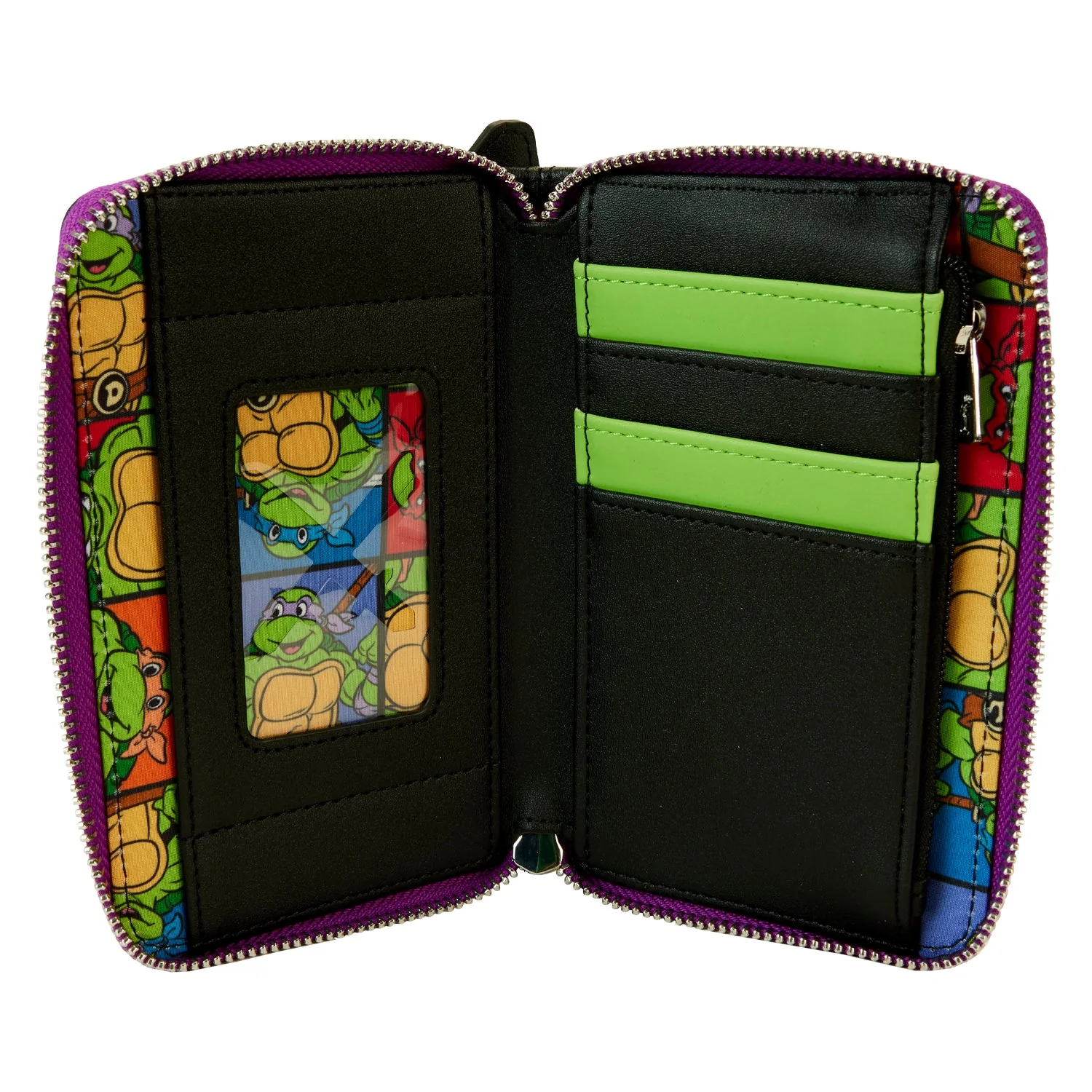 Loungefly x TMNT 40th Anniversary Vintage Arcade Wallet - Image 6