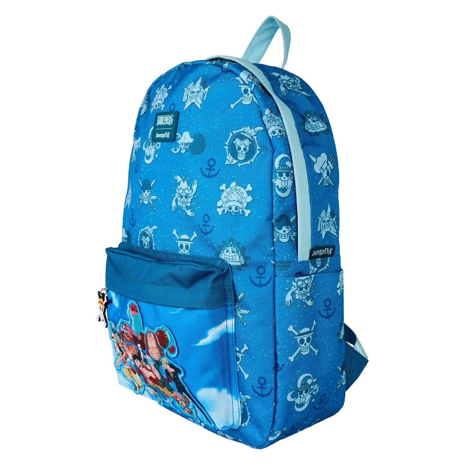 Loungefly x Toei One Piece AOP Characters Nylon Backpack - Image 3