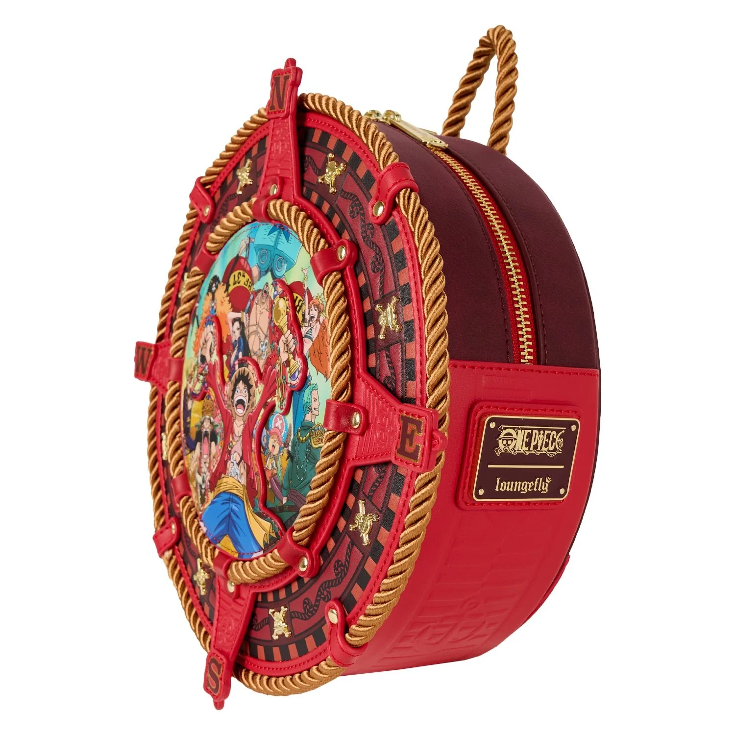 Loungefly x Toei One Piece Cast Compass Mini Backpack - Image 3
