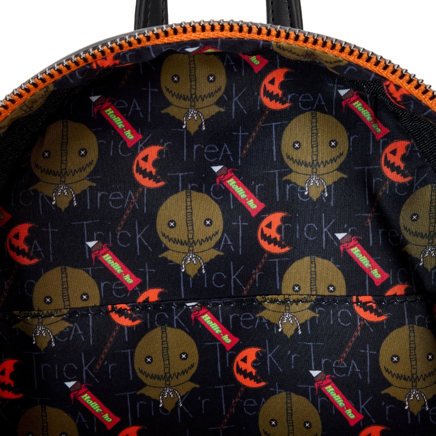 Loungefly x Trick 'r Treat Flaming Head Sam Mini Backpack - Image 7