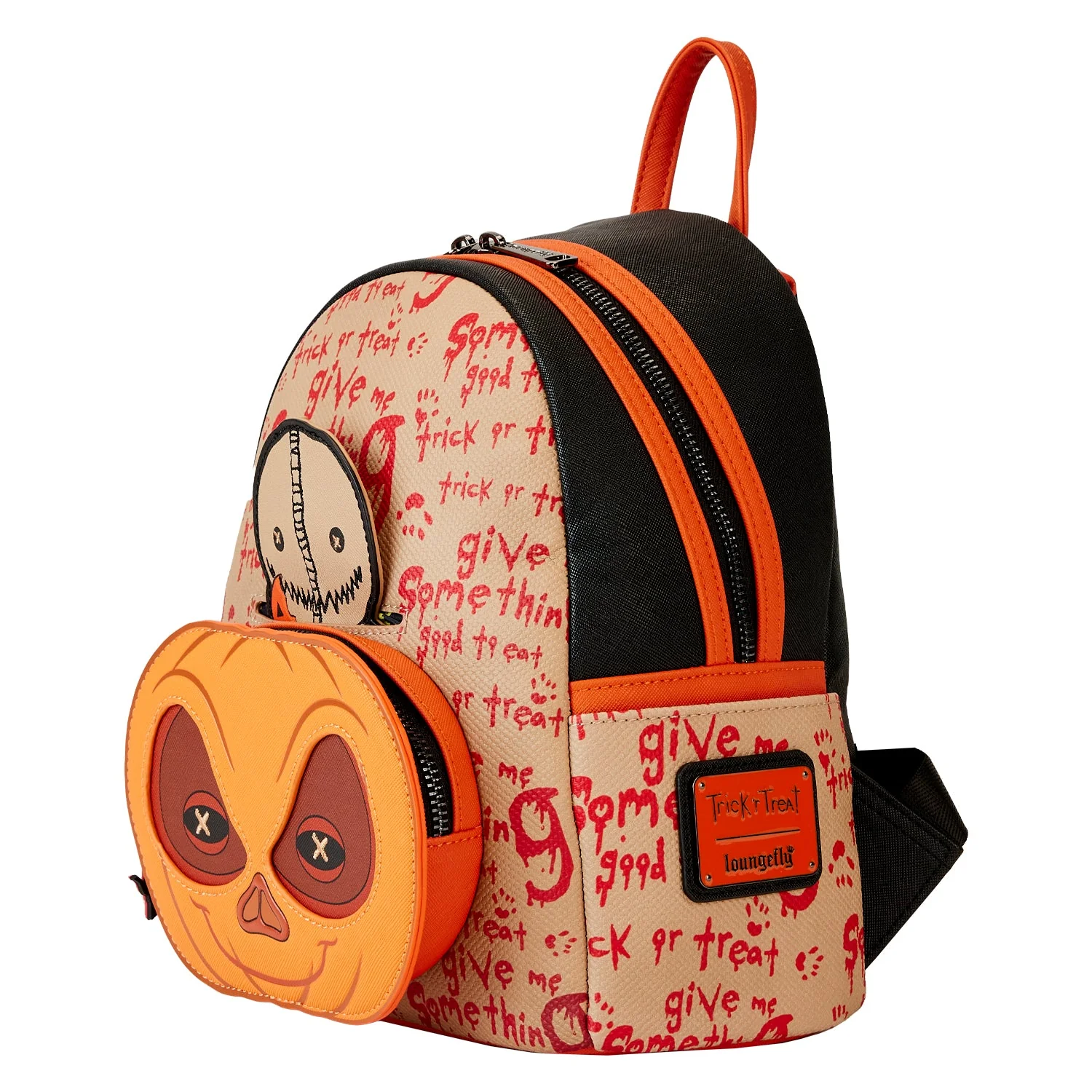 Loungefly x Trick ‘r Treat Pumpkin Cosplay Mini Backpack - Image 3
