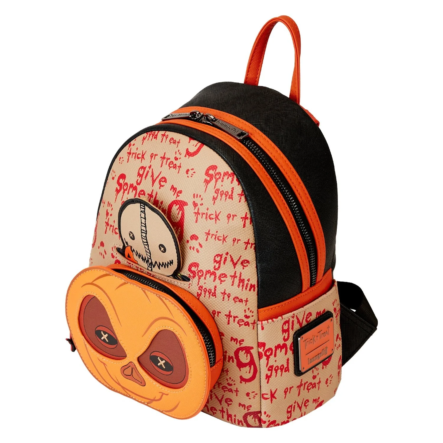 Loungefly x Trick ‘r Treat Pumpkin Cosplay Mini Backpack - Image 4