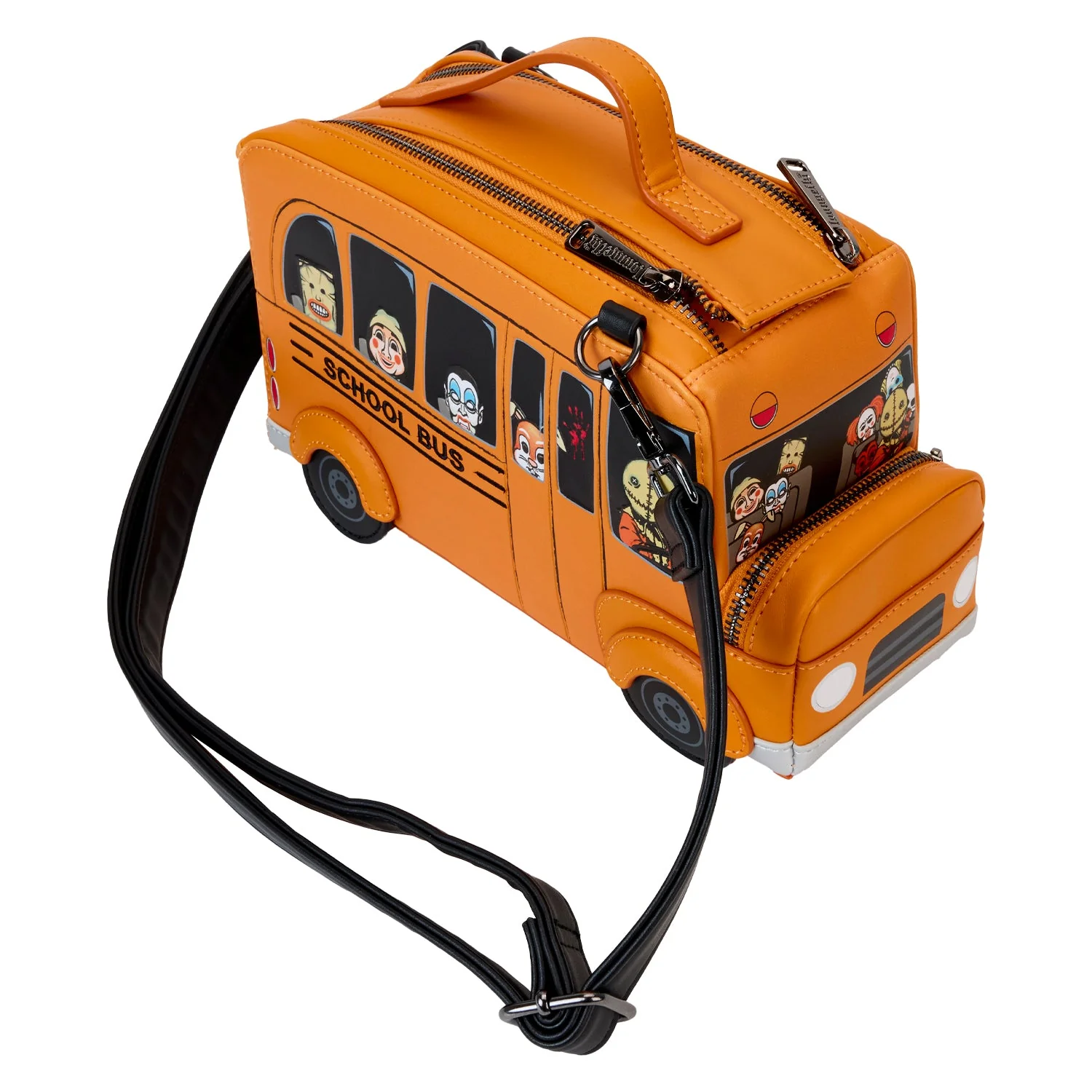 Loungefly x Trick 'r Treat School Bus Crossbody Bag - Image 4