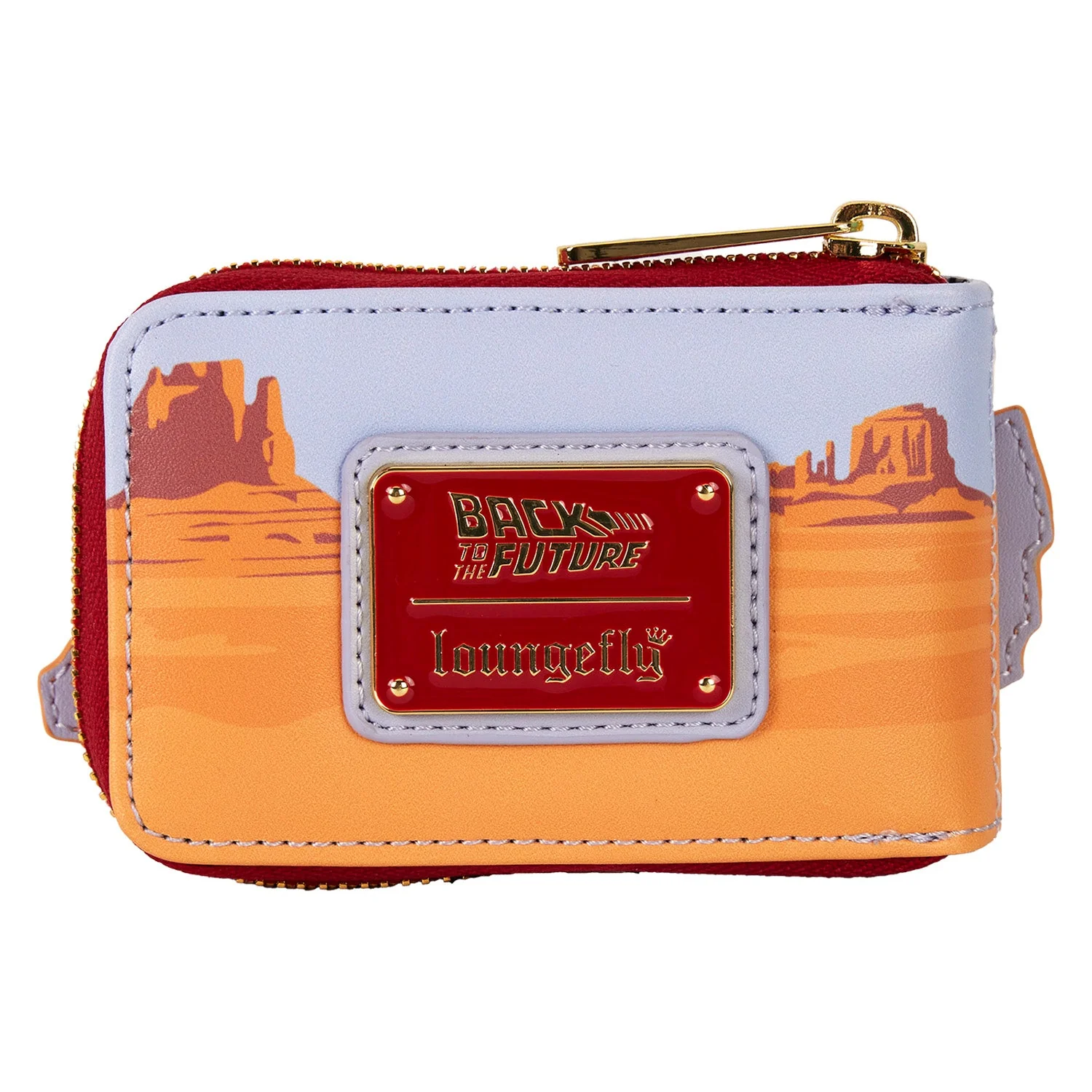 Loungefly x Universal Back to the Future 40th Anniversary DeLorean Accordion Wallet - Image 3