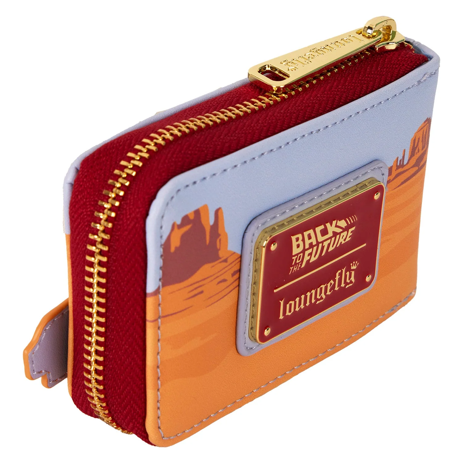 Loungefly x Universal Back to the Future 40th Anniversary DeLorean Accordion Wallet - Image 4
