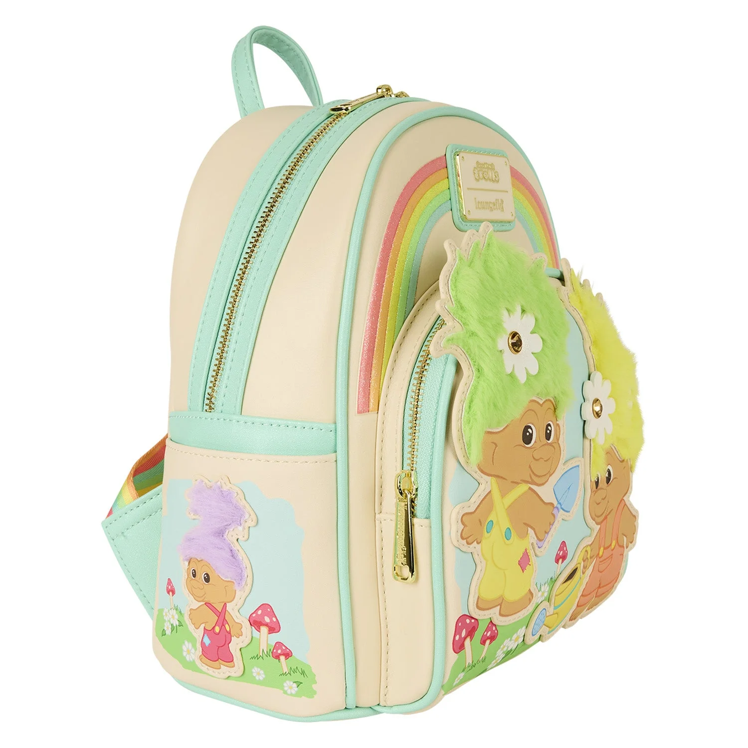 Loungefly x Universal Classic Trolls Mini Backpack - Image 3