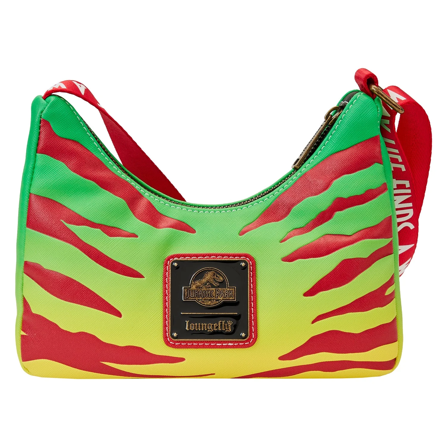Loungefly x Universal Jurassic Park 30th Anniversary Life Finds A Way Crossbody Bag - Image 5