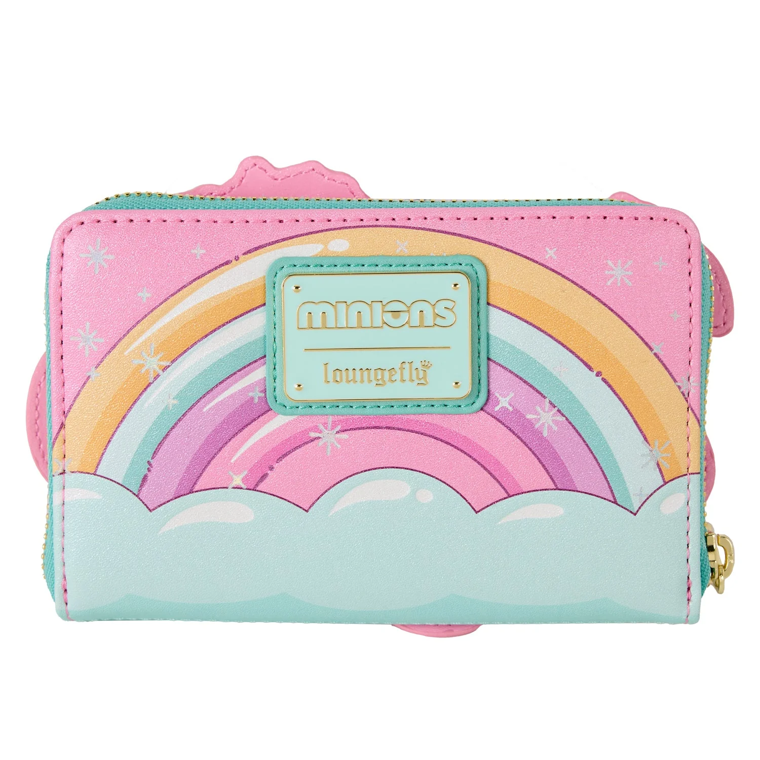 Loungefly x Universal Minions Fluffy The Unicorn Zip Around Wallet - Image 3
