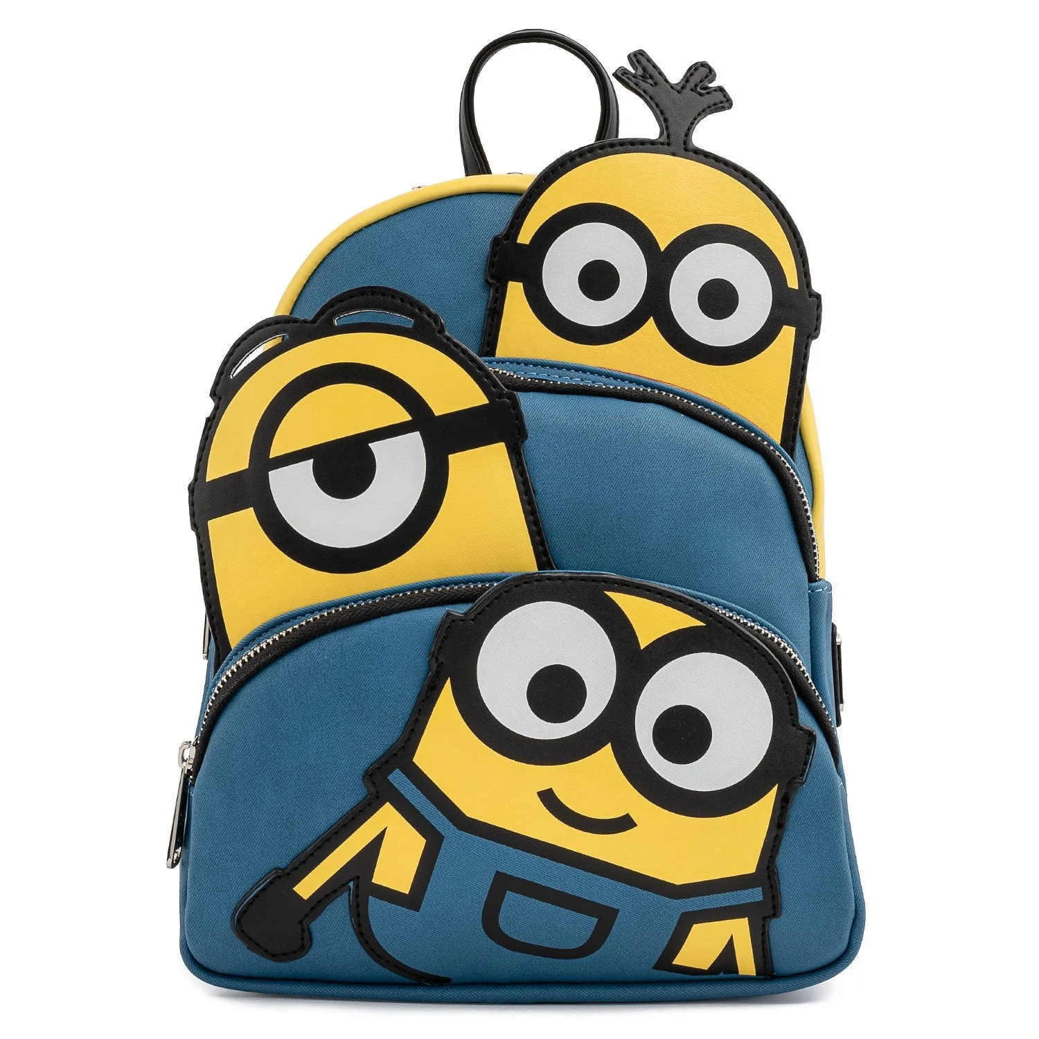 Loungefly x Universal Minions Triple Pocket Mini Backpack - Image 3