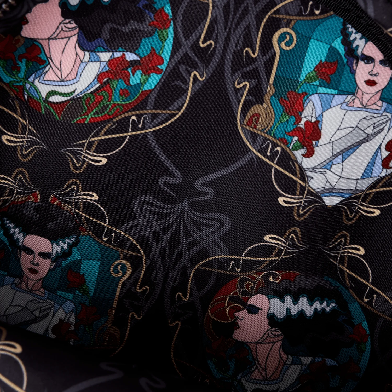 Loungefly x Universal Monsters Bride of Frankenstein Crossbody Bag - Image 4