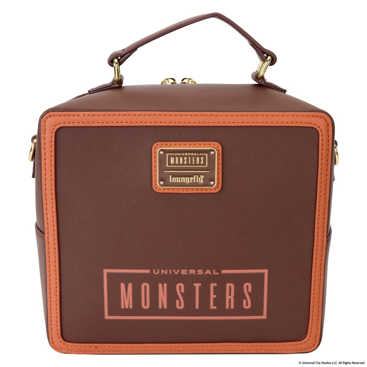 Loungefly x Universal Monsters Vintage TV Triple Lenticular Crossbody Bag - Image 5