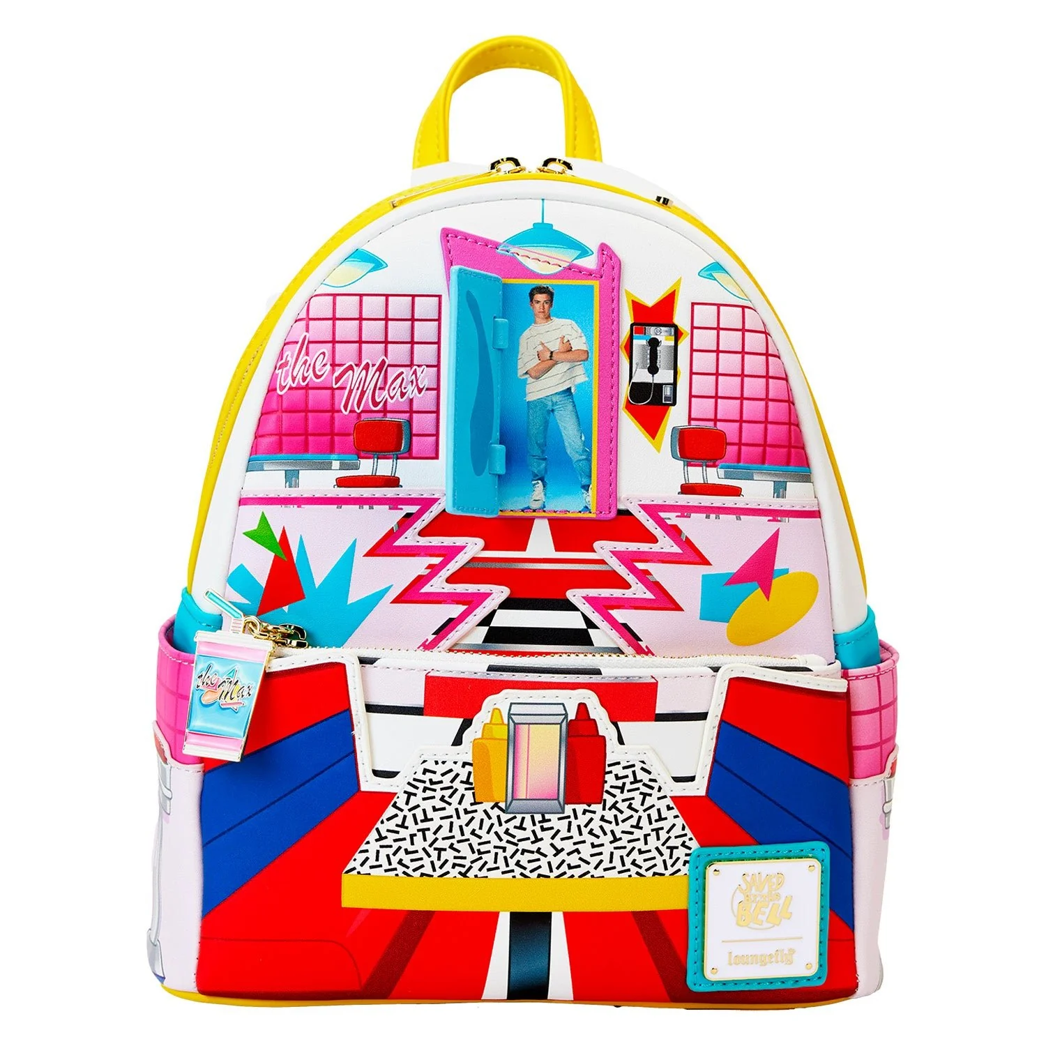 Loungefly x Universal Saved by the Bell The Max Mini Backpack - Image 6