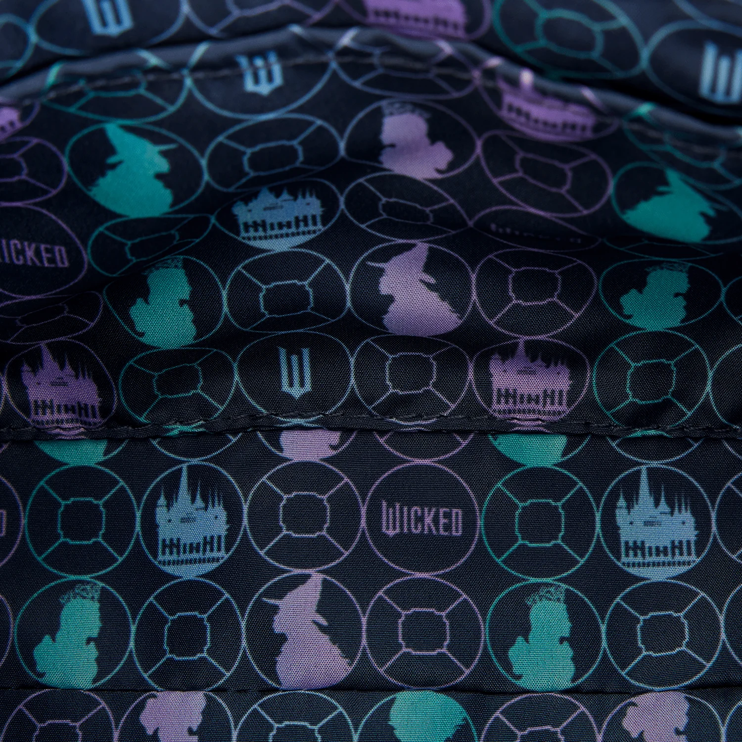 Loungefly x Universal Wicked: Part Two Crossbody Bag With Charms - Image 4