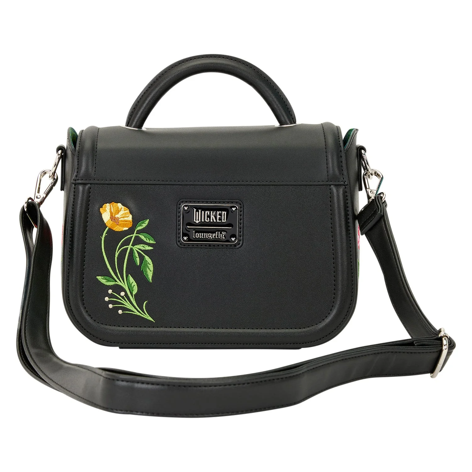 Loungefly x Universal Wicked: Part Two Floral Crossbody Bag - Image 3