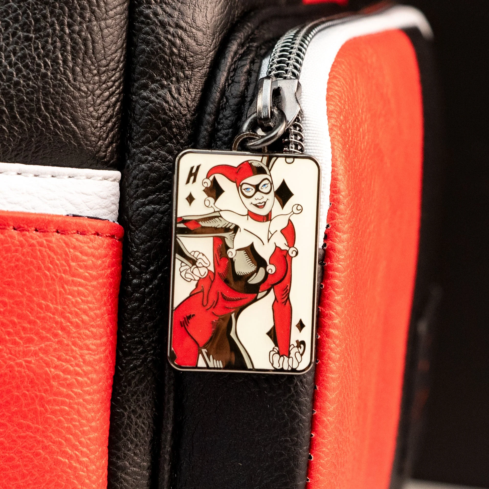 Loungefly x DC Comics Batman Harley Quinn Cosplay Mini Backpack - Image 3