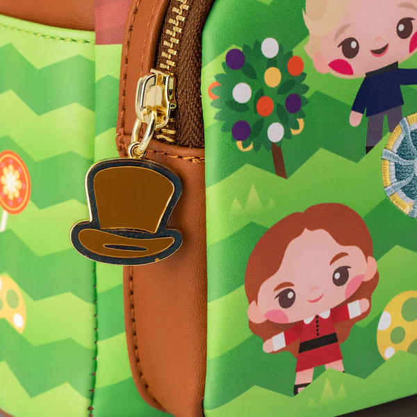 Loungefly x Warner Bros Charlie and the Chocolate Factory 50th Anniversary Mini Backpack - Image 3