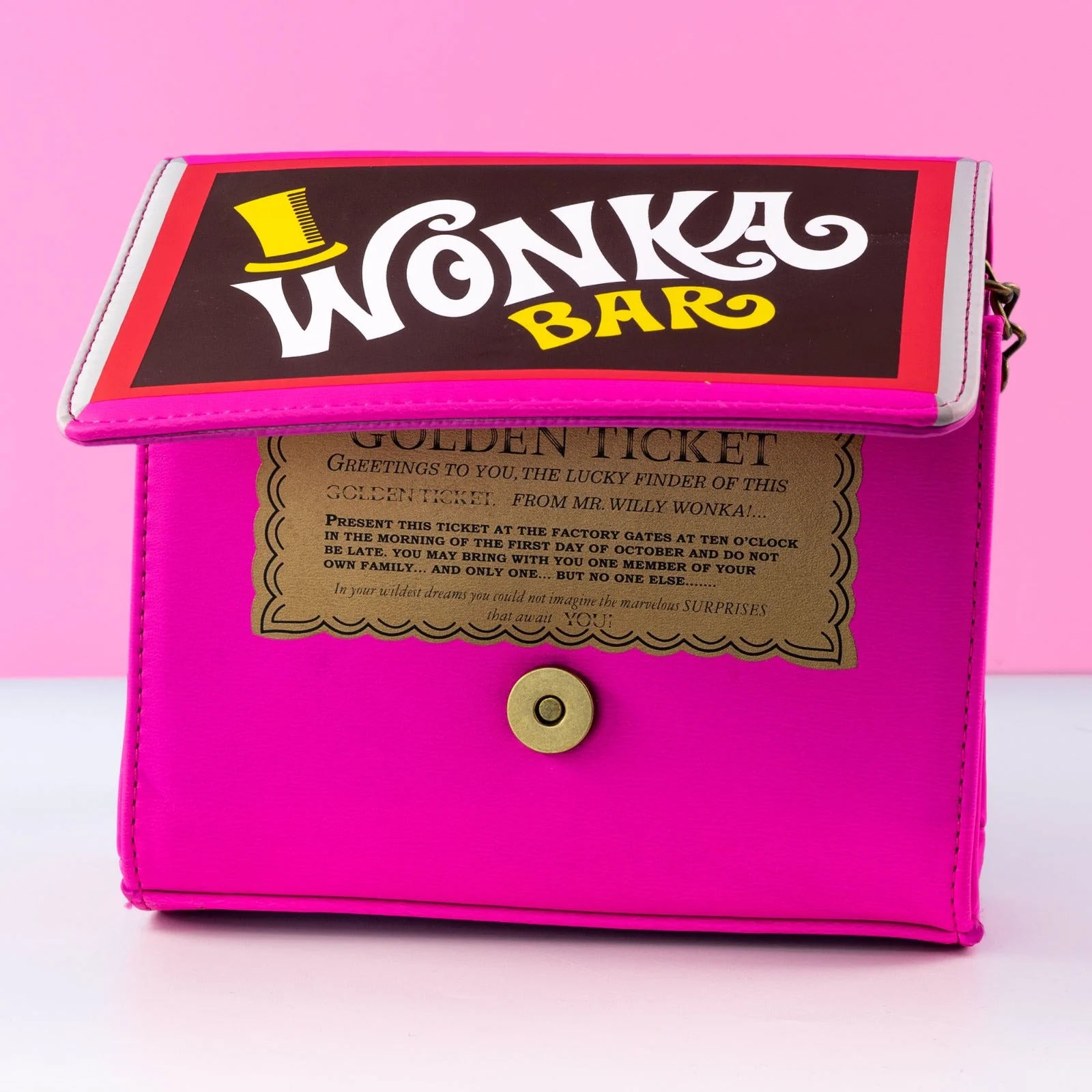 Loungefly x Charlie and the Chocolate Factory Wonka Bar Crossbody Bag - Image 2