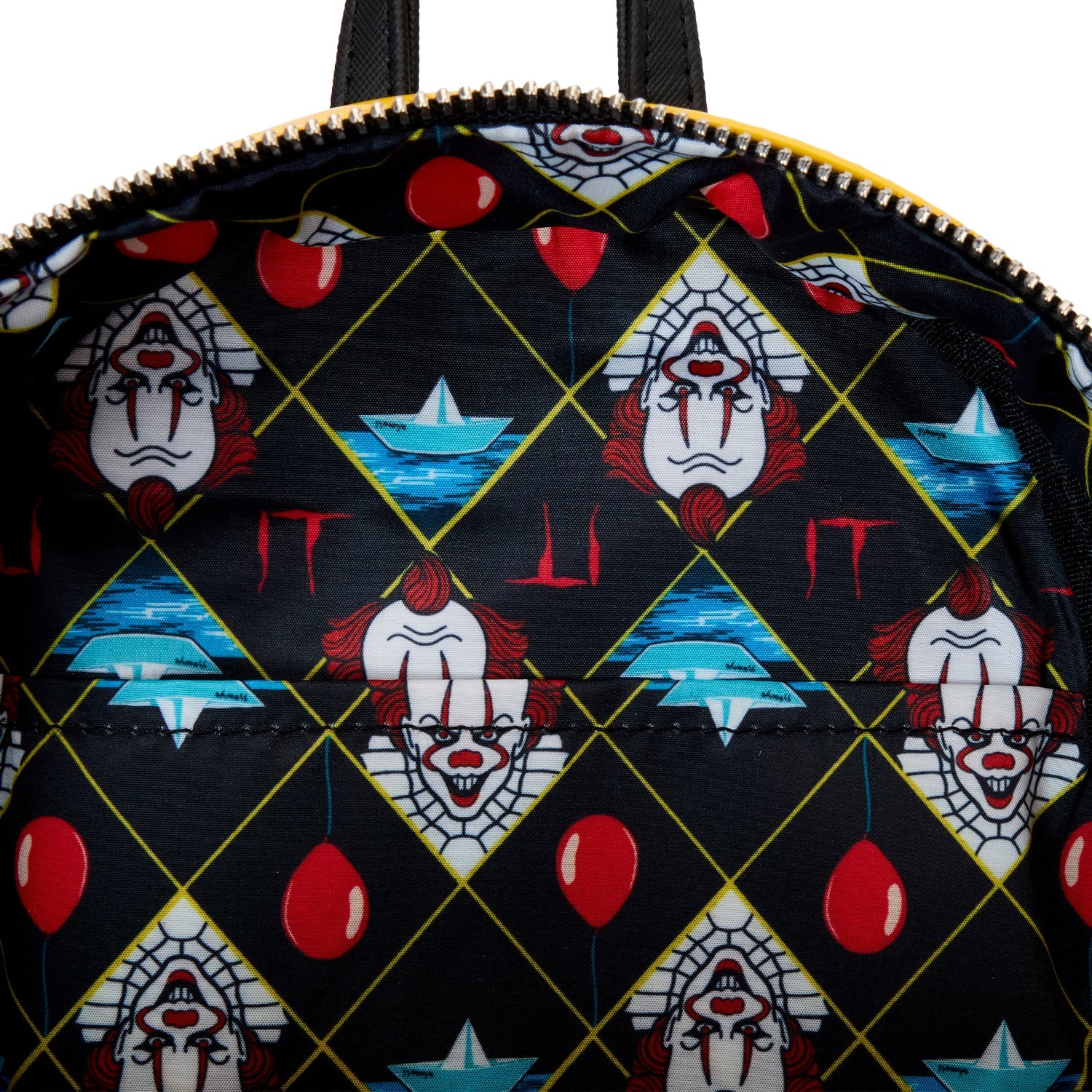 Loungefly x Warner Brothers IT Pennywise Raincoat Cosplay Mini Backpack - Image 6