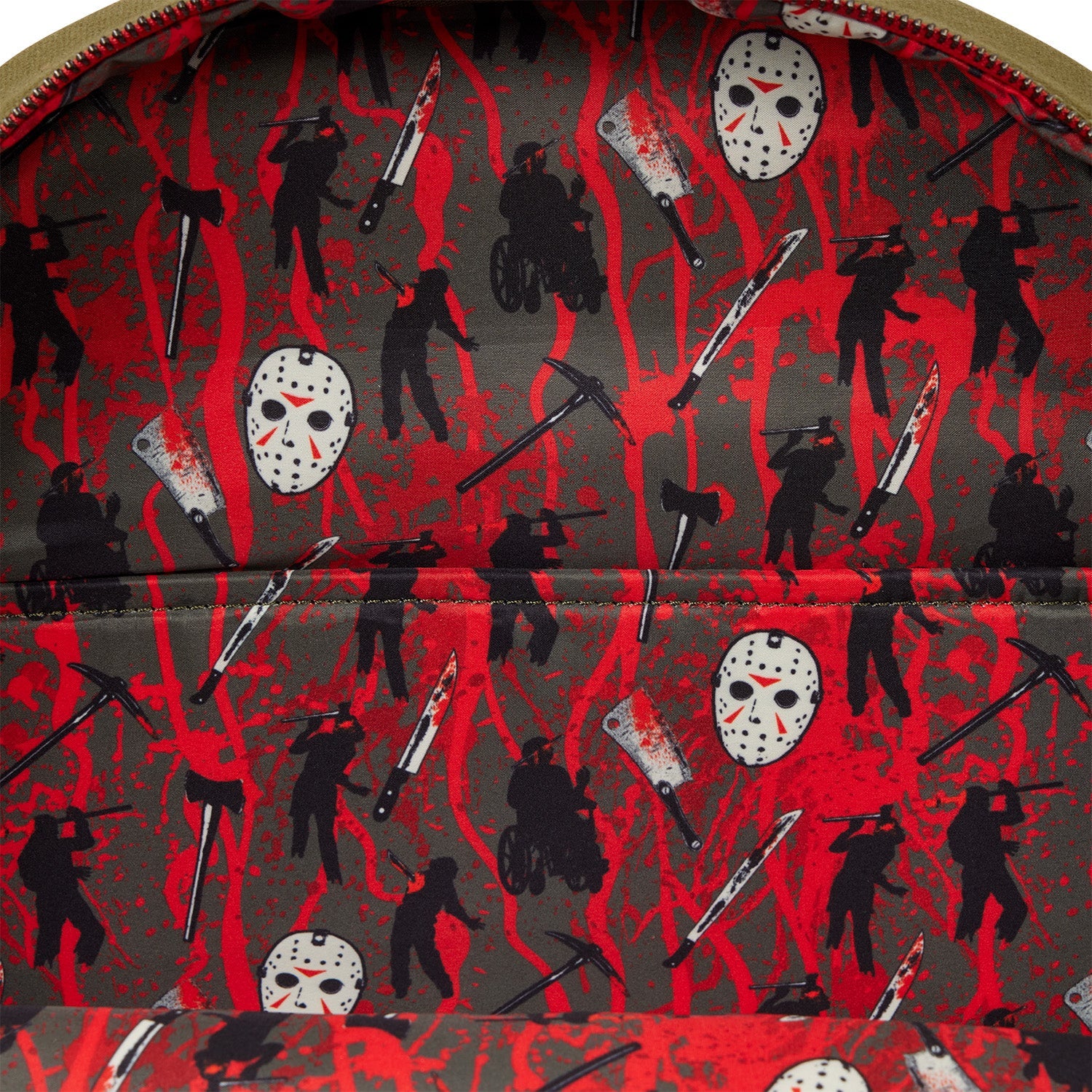 Loungefly x Friday the 13th Camp Crystal Lake Full-Size Backpack - Image 5