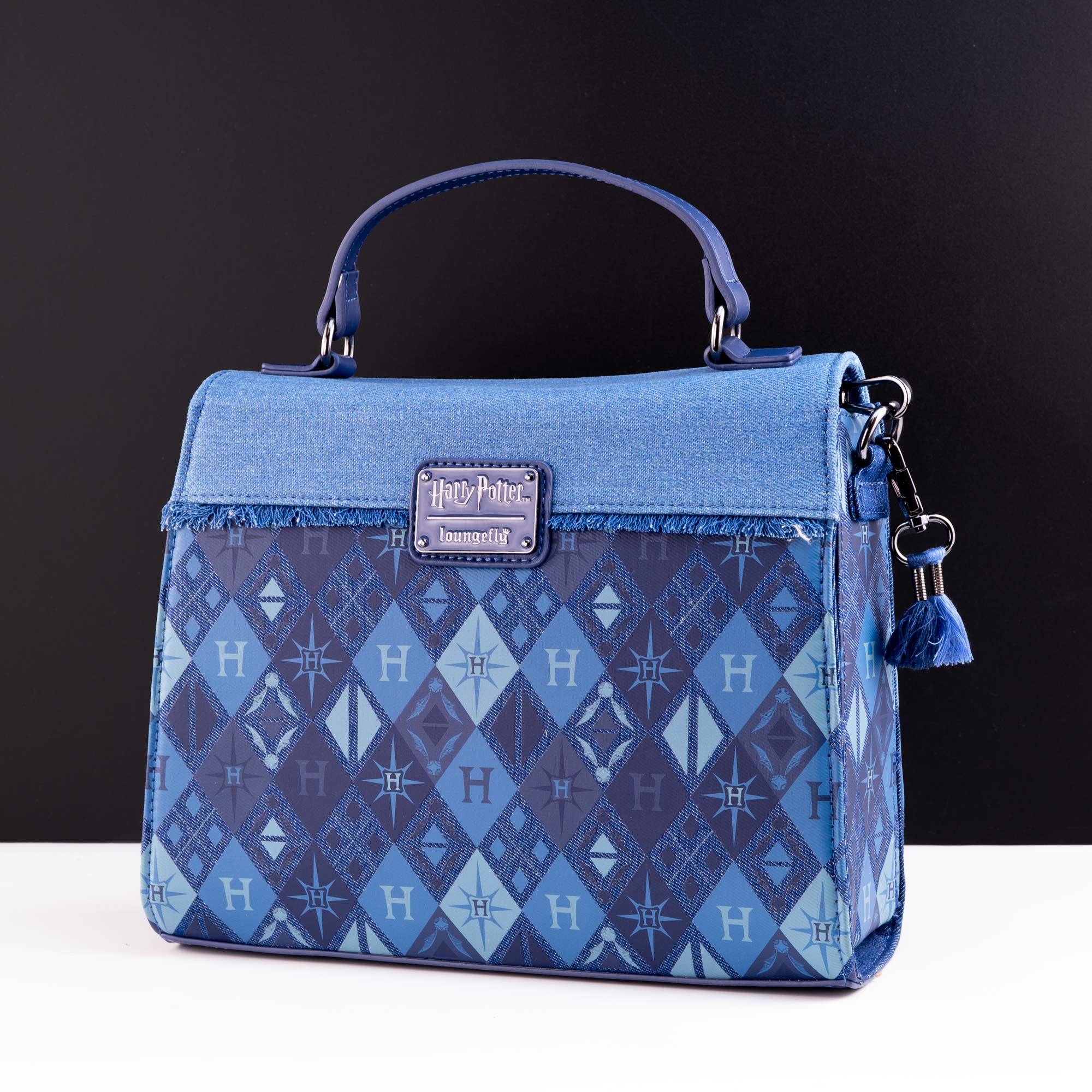 Loungefly x Harry Potter Denim Crossbody Bag - Image 2
