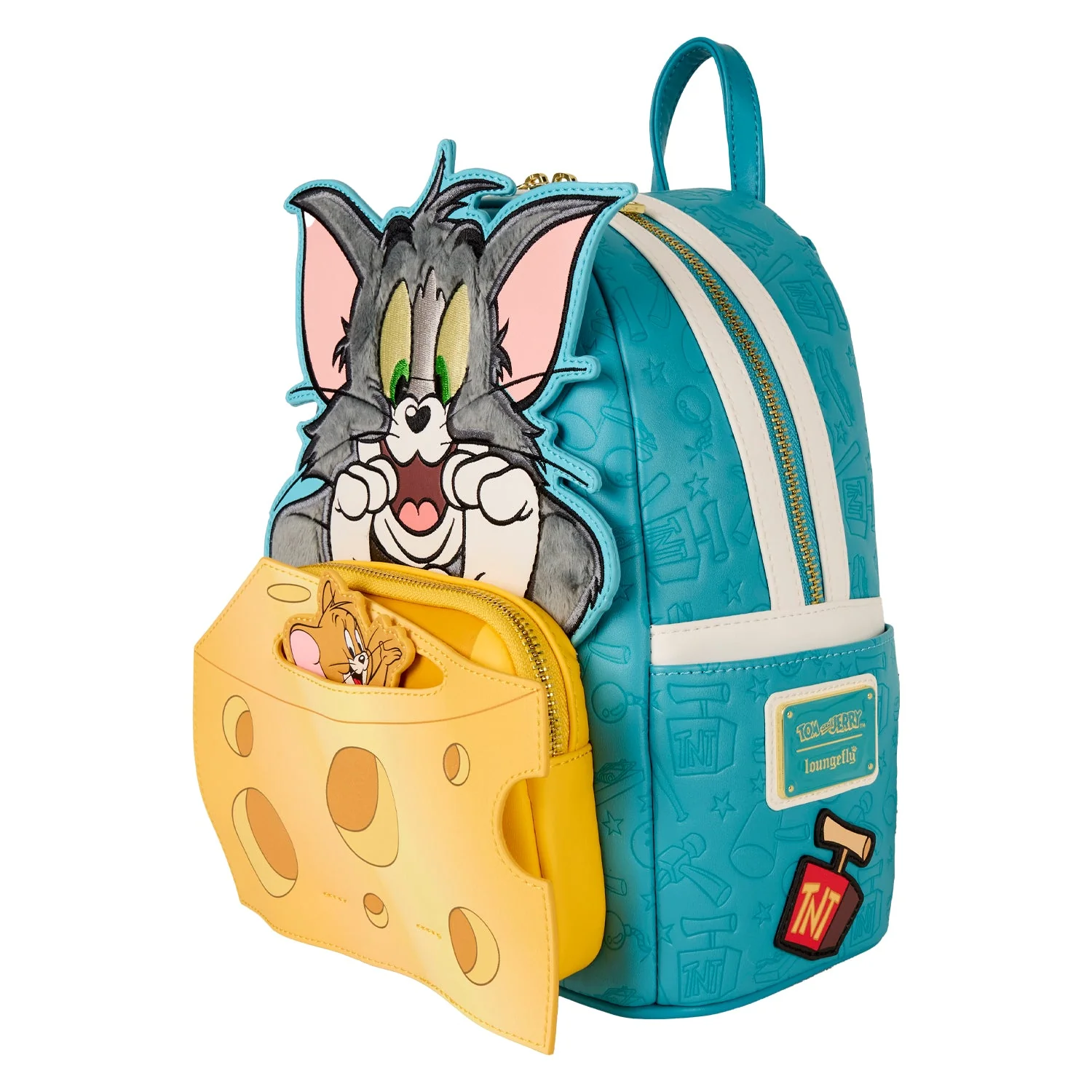 Loungefly x Tom and Jerry Cheesy Surprise Mini Backpack - Image 3