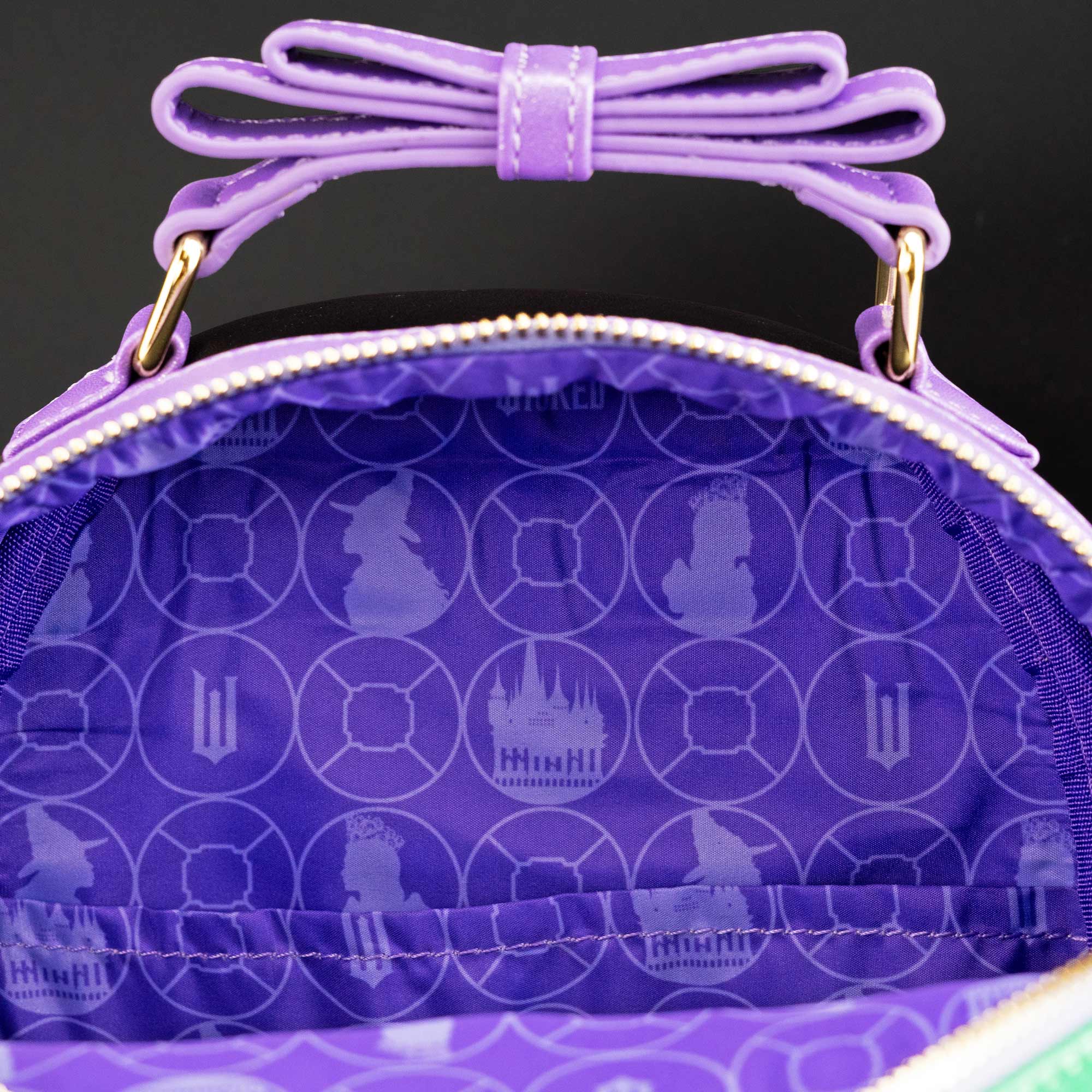 Loungefly x  Wicked Floral & Lace Mini Backpack - Image 4
