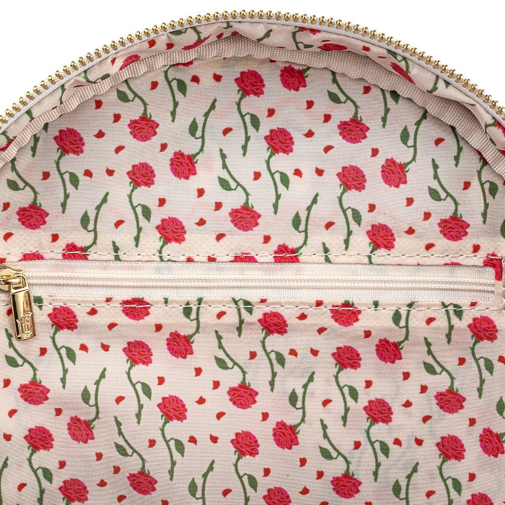 Loungefly x Disney Beauty and the Beast Pin Trader Backpack - Image 3
