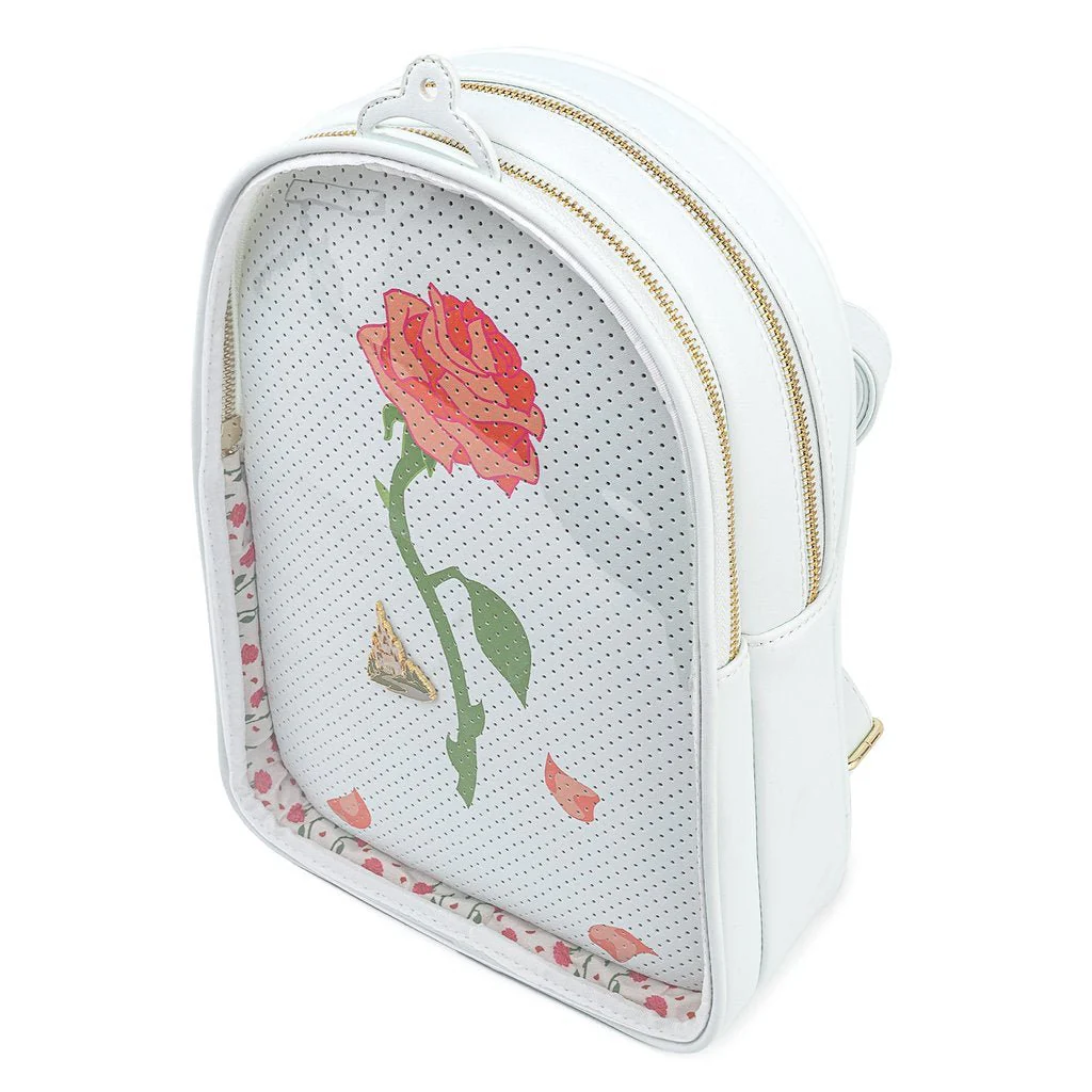 Loungefly x Disney Beauty and the Beast Pin Trader Backpack - Image 7