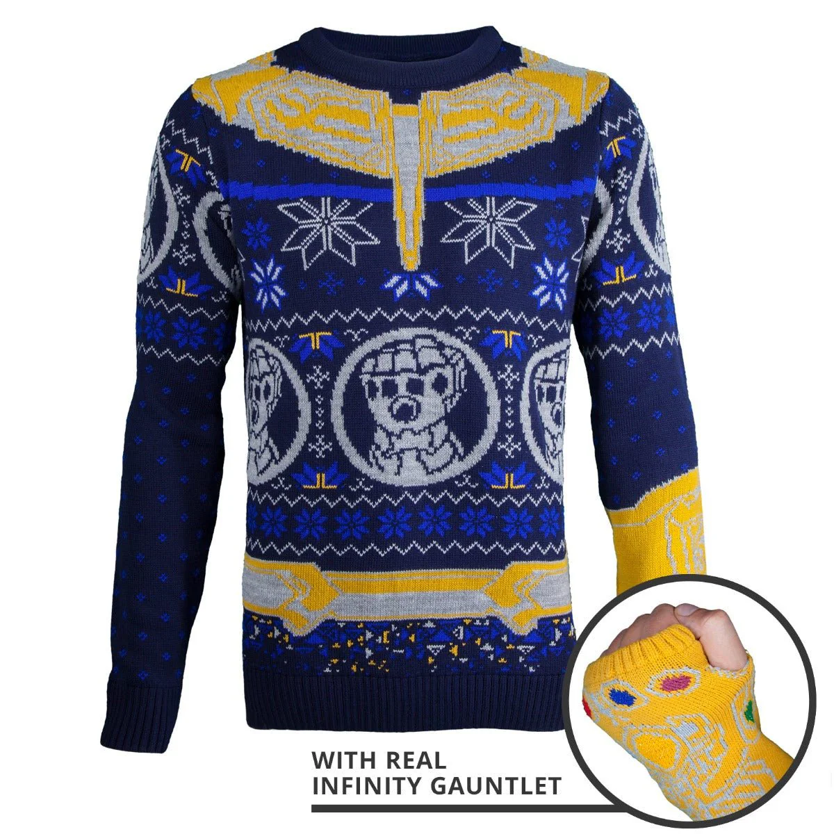 Marvel Avengers Thanos Knitted Christmas Jumper / Sweater - Image 9