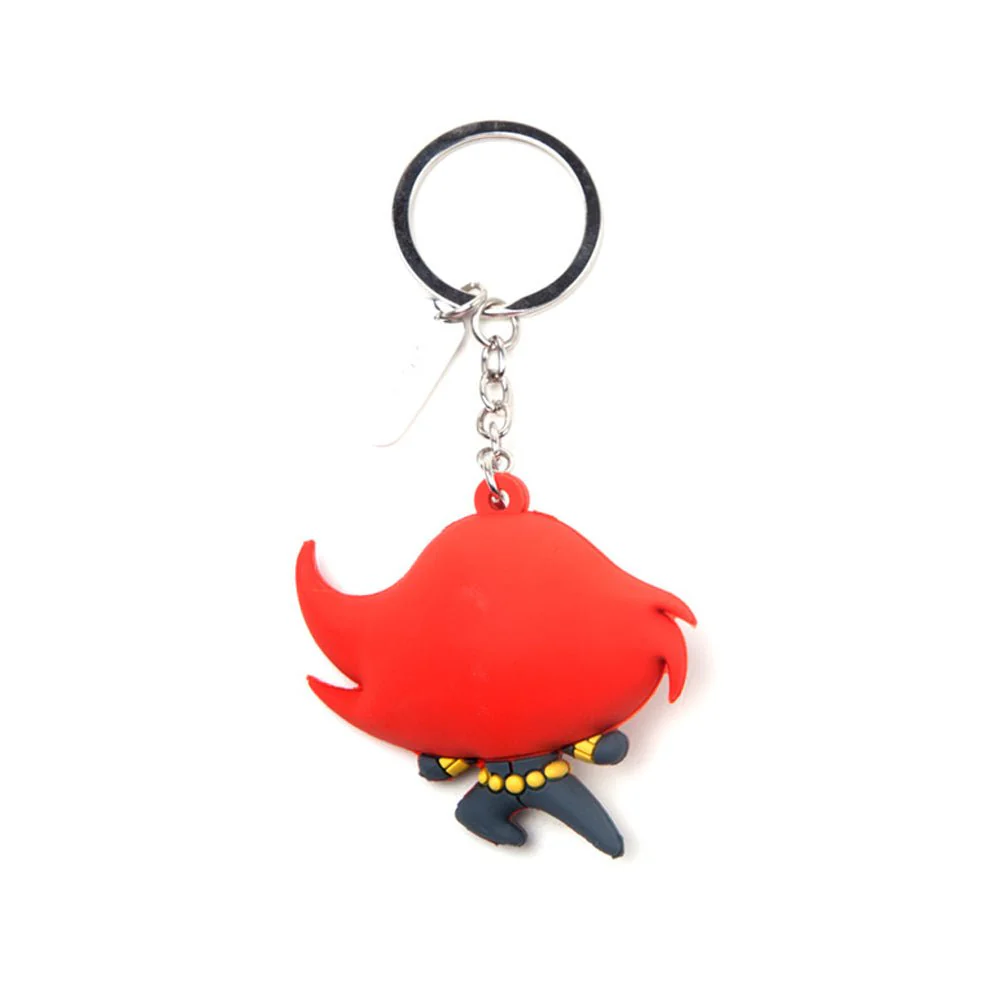 Marvel Black Widow Kawaii 3D Rubber Key Chain - Image 2