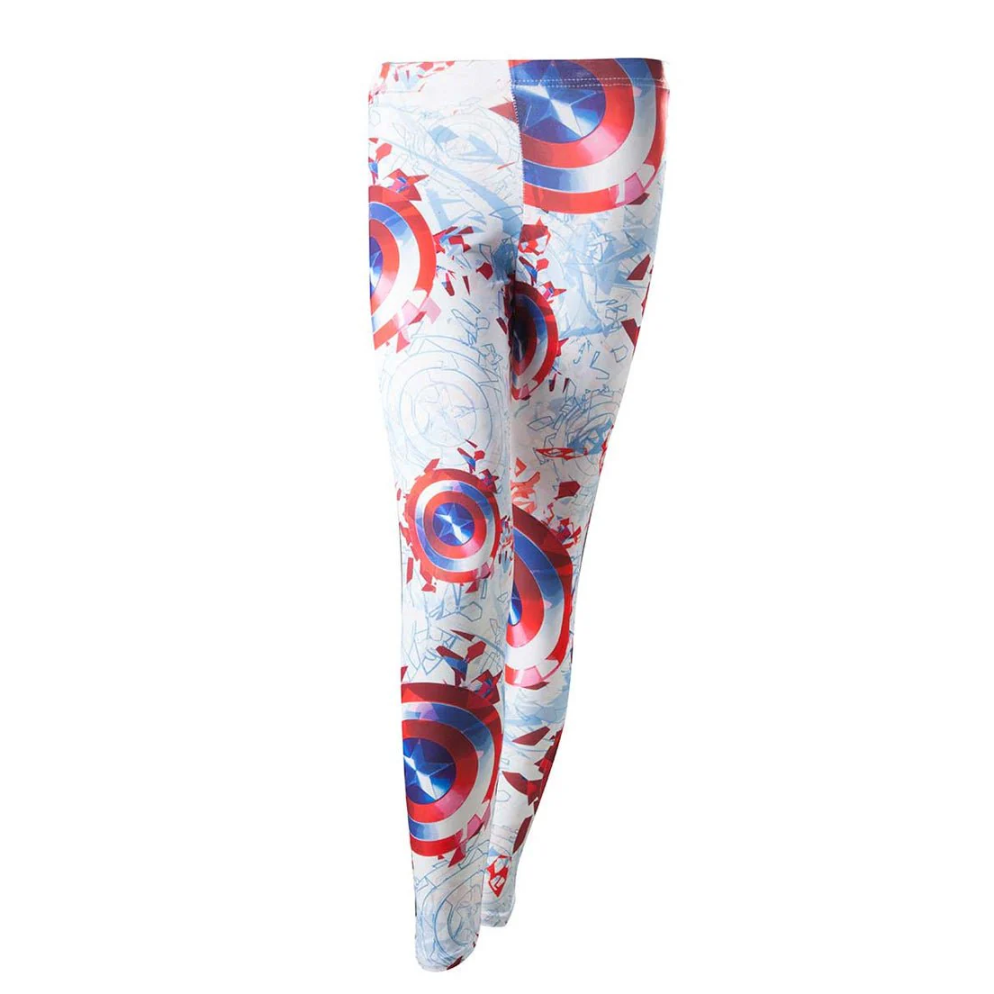 Marvel Captain America All Over Print Shield Leggings - Image 2