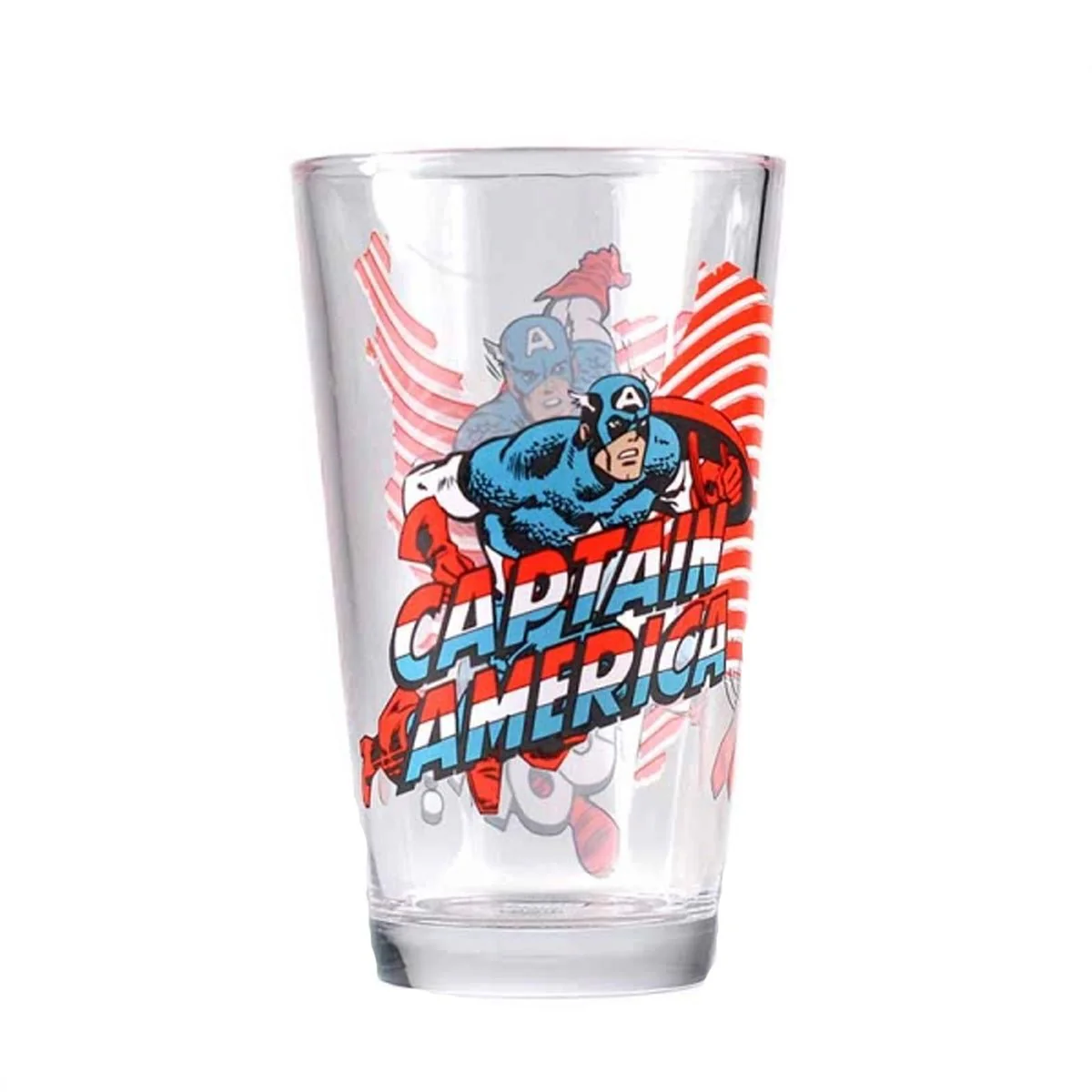 Marvel Captain America Glass - Image 2