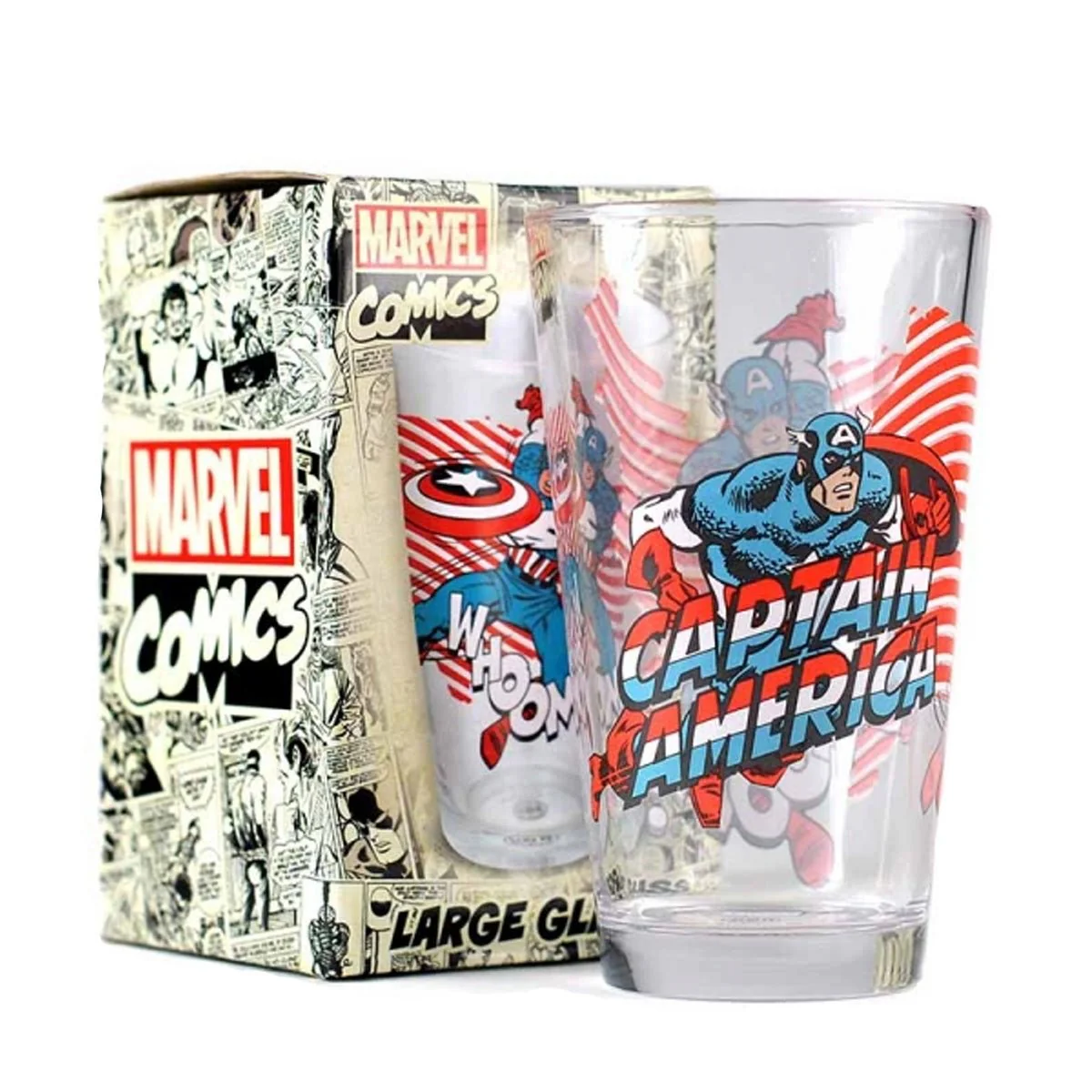Marvel Captain America Glass - Image 3