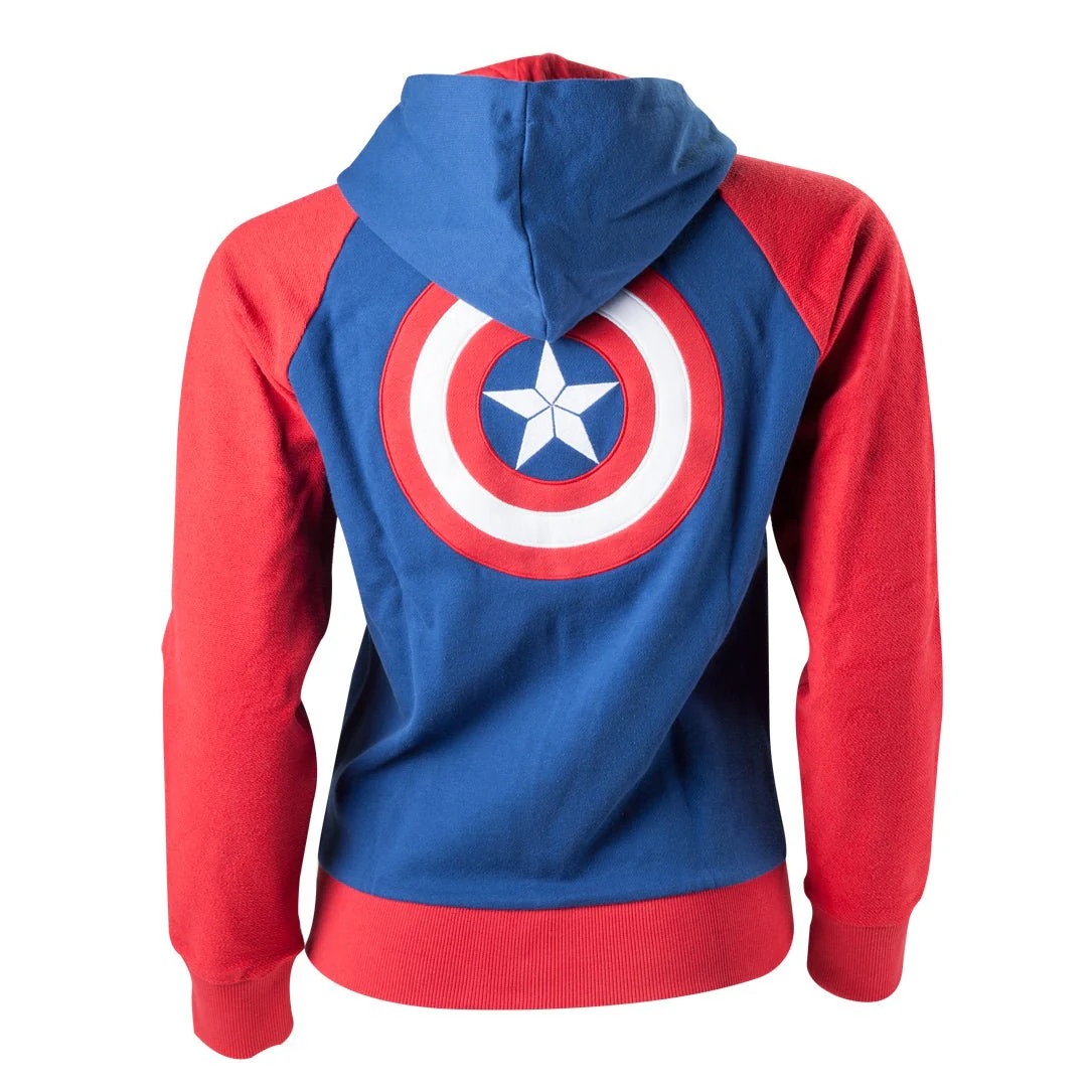 Marvel Captain America Shield Premium Mens Hoodie - Image 5