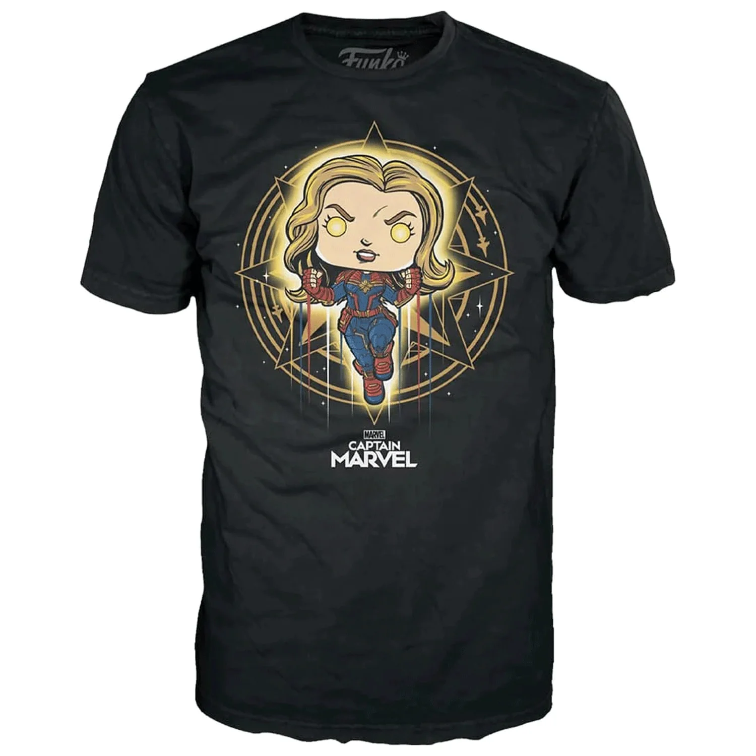 Marvel Captain Marvel Pop! Vinyl and Tee Set - Image 6