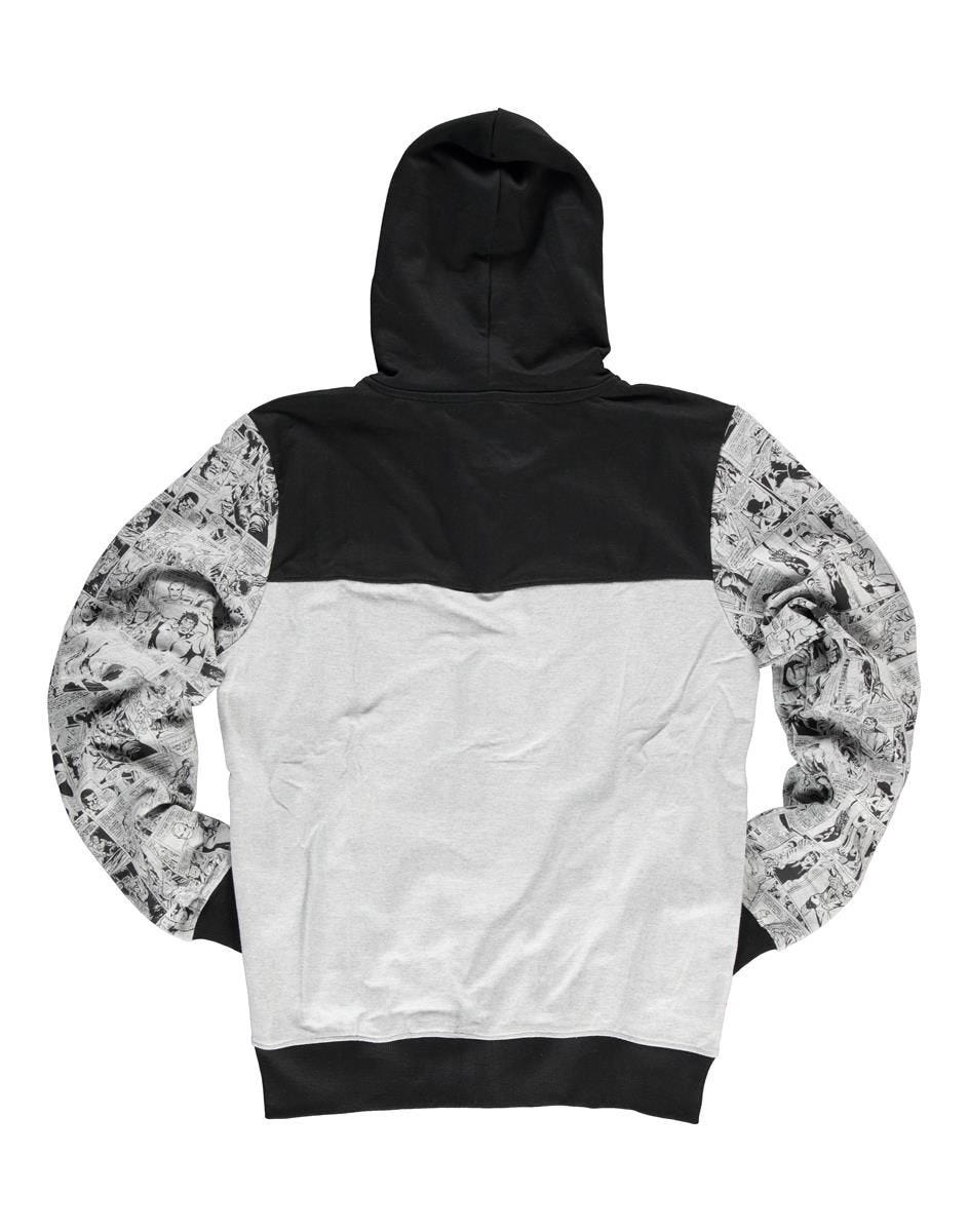 Marvel Comics Classic Comic Print Mens Zip Up Hoodie - Image 2