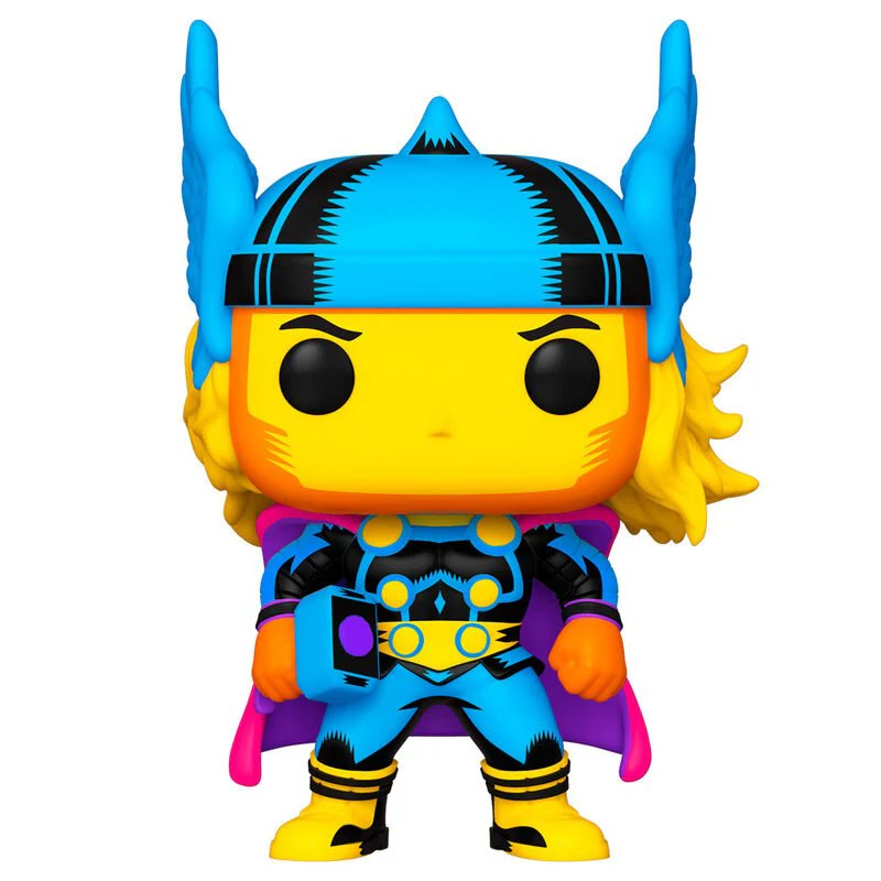 Marvel Funko Pop Vinyl Black Light Thor - Image 2